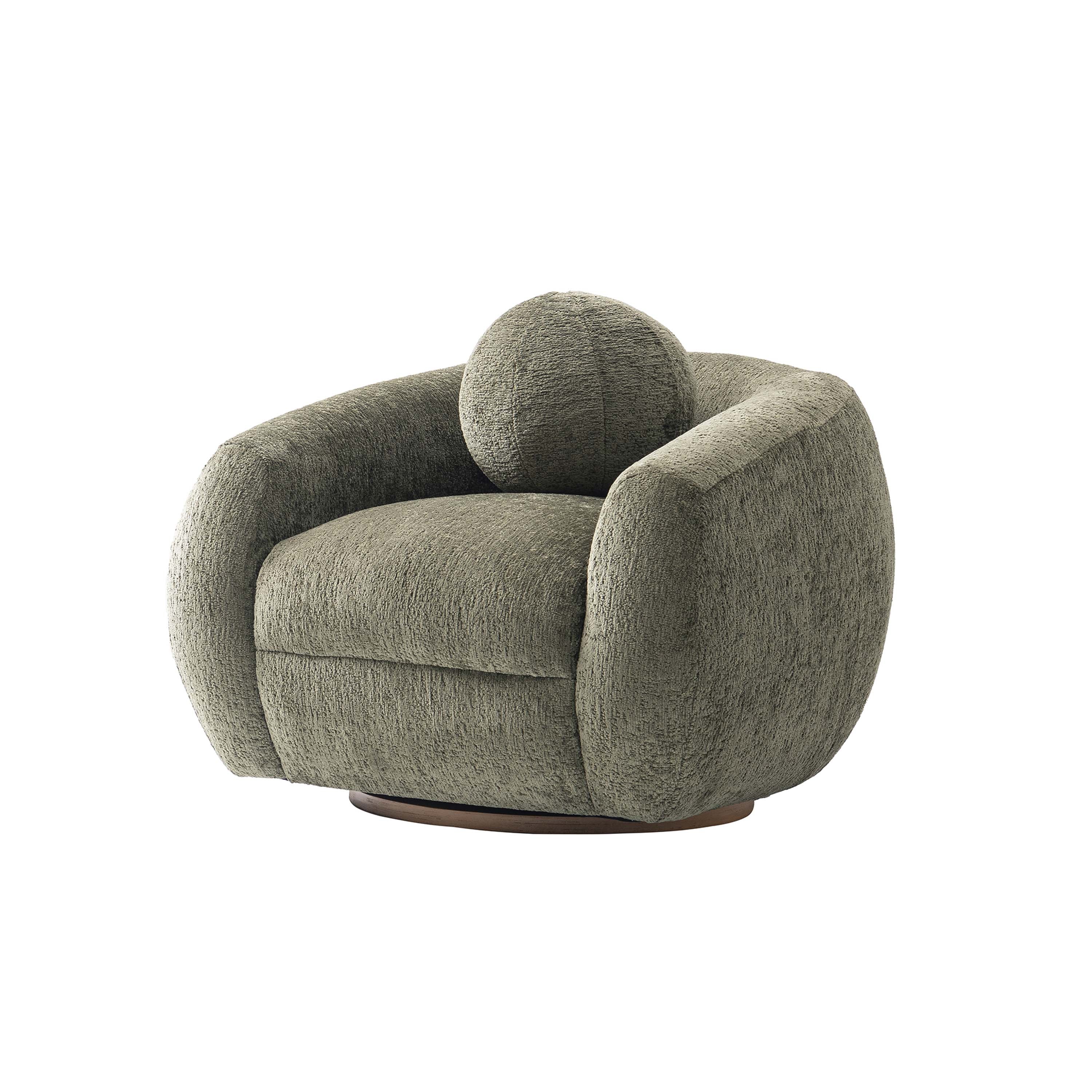 Tribeca Sofa and Accent Chairs in Olive Green (set of 3) - Image 7
