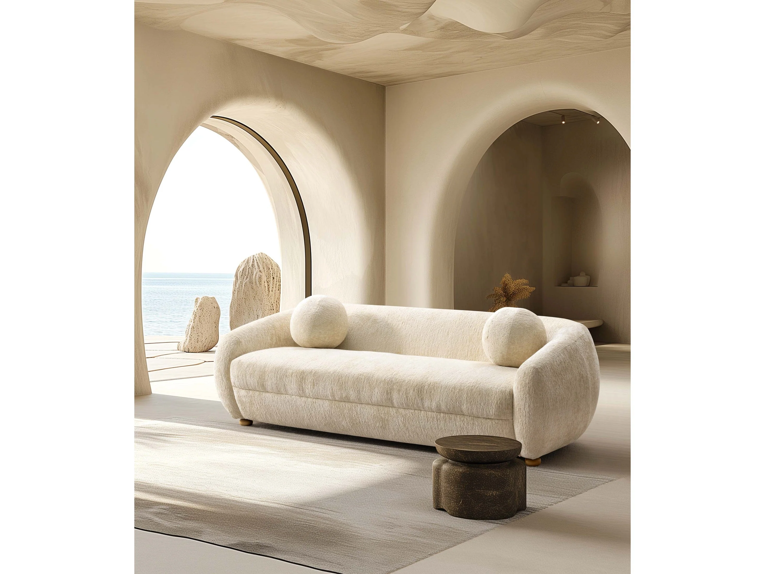 Tribeca Sofa in Cream