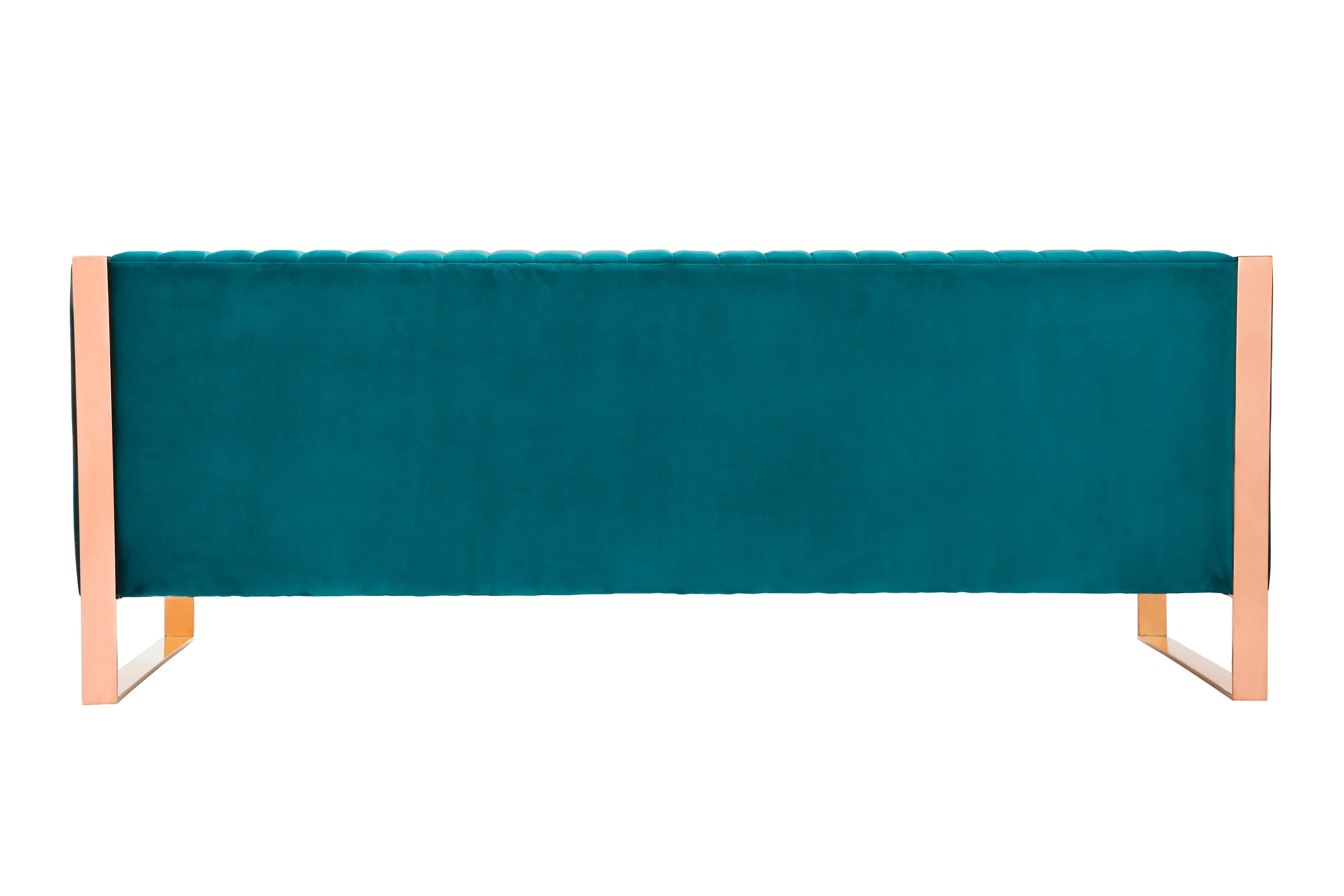 Trillium Sofa and Armchair in Teal and Gold (set of 2) - Image 9