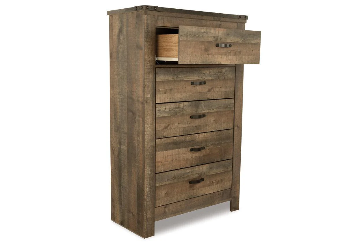 Trinell Brown Chest of Drawers - Image 9
