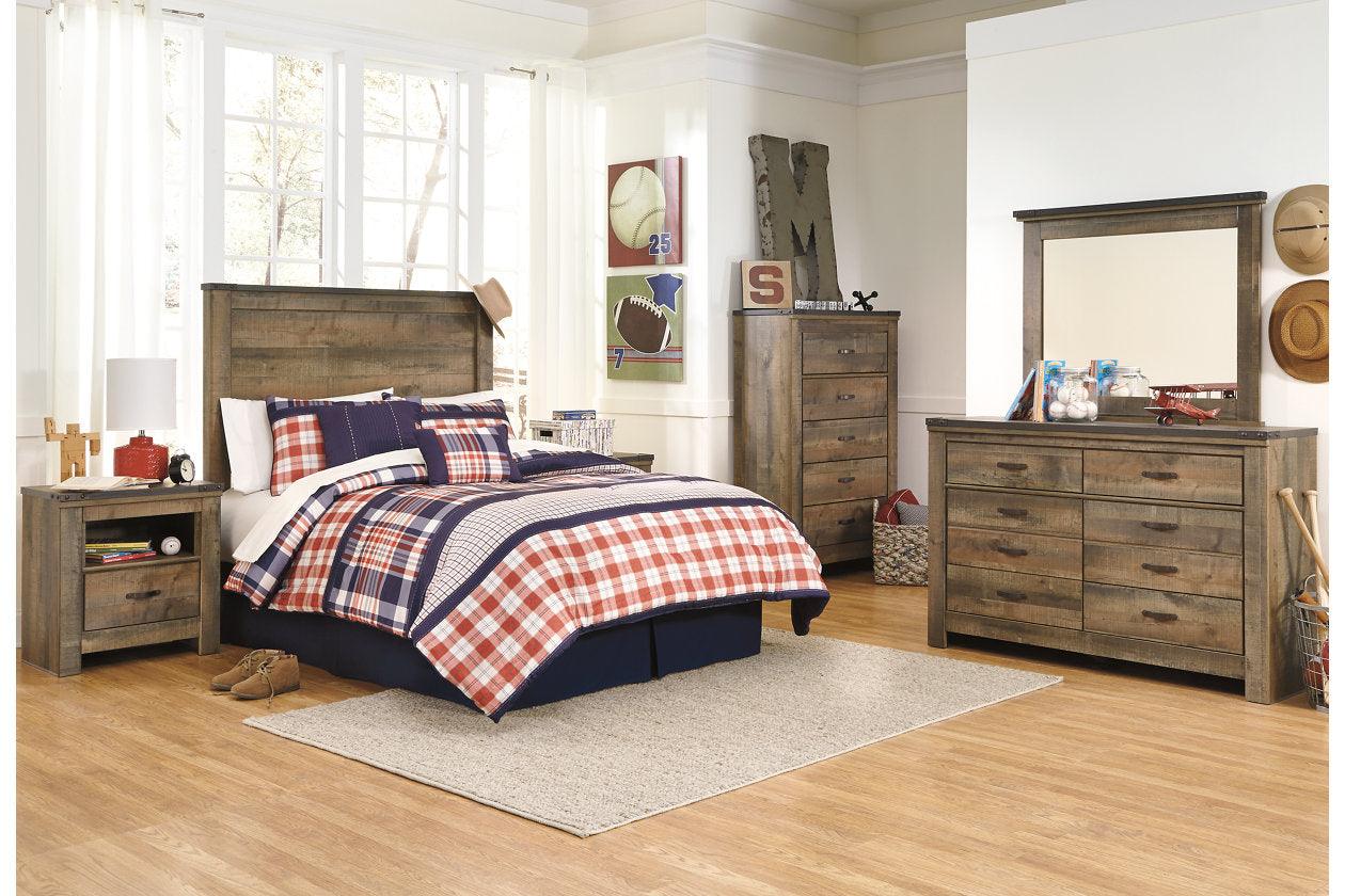 Trinell Brown Nightstand - Image 4