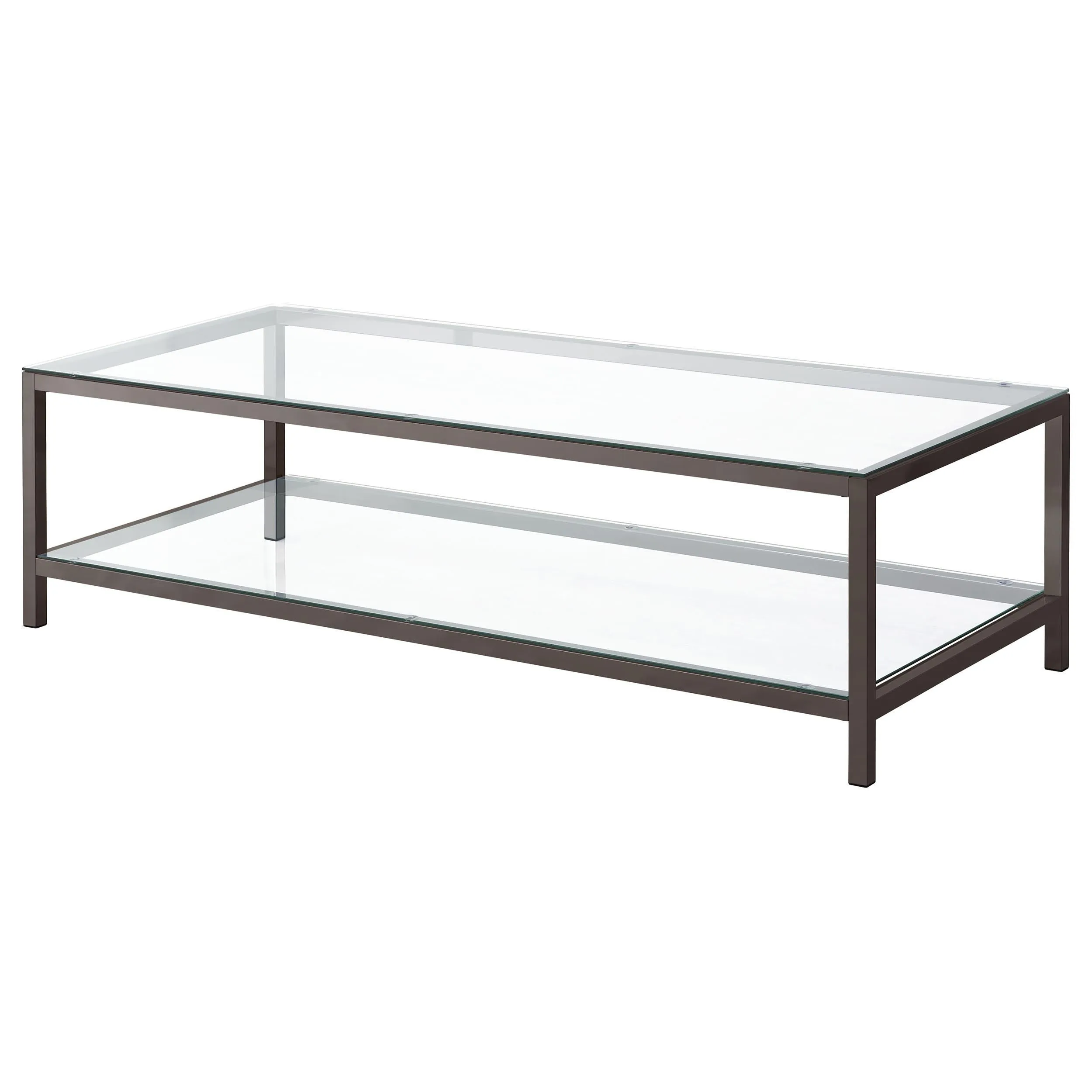 Trini Black Nickel 3-Piece Coffee and End Table Set - Image 4