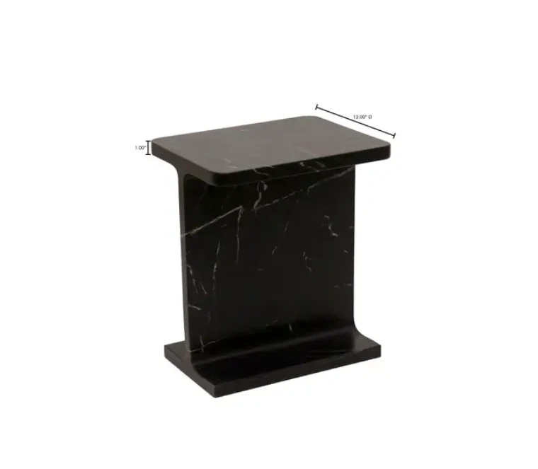 Tullia Accent Table Black - Image 7