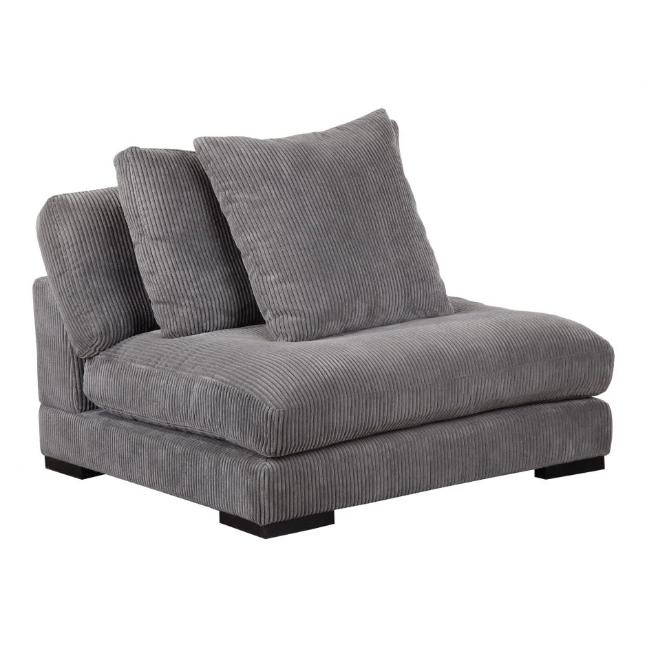 Tumble Slipper Chair - Charcoal - Image 3