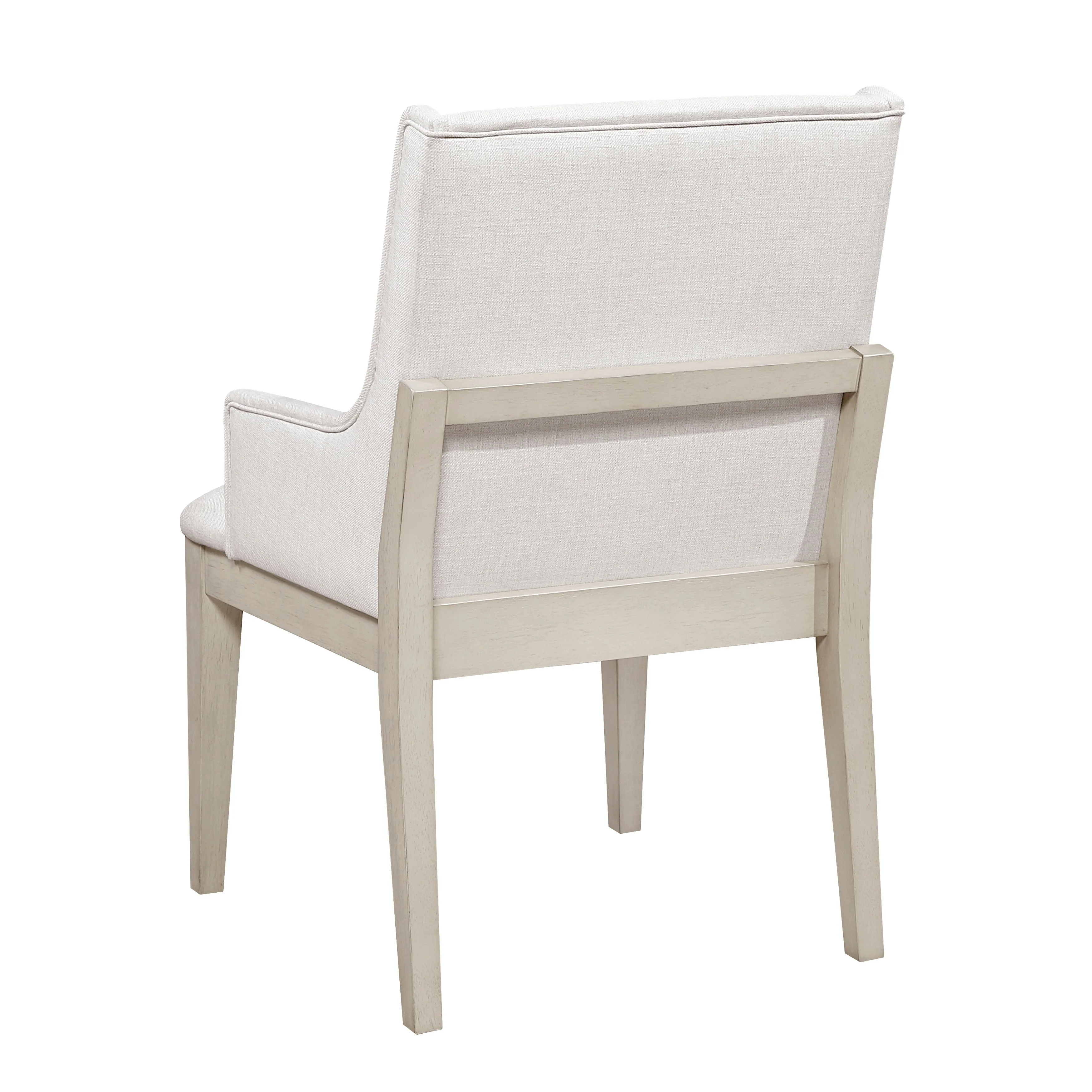 Tundra Ivory Arm Chair, Set of 2 - Image 4