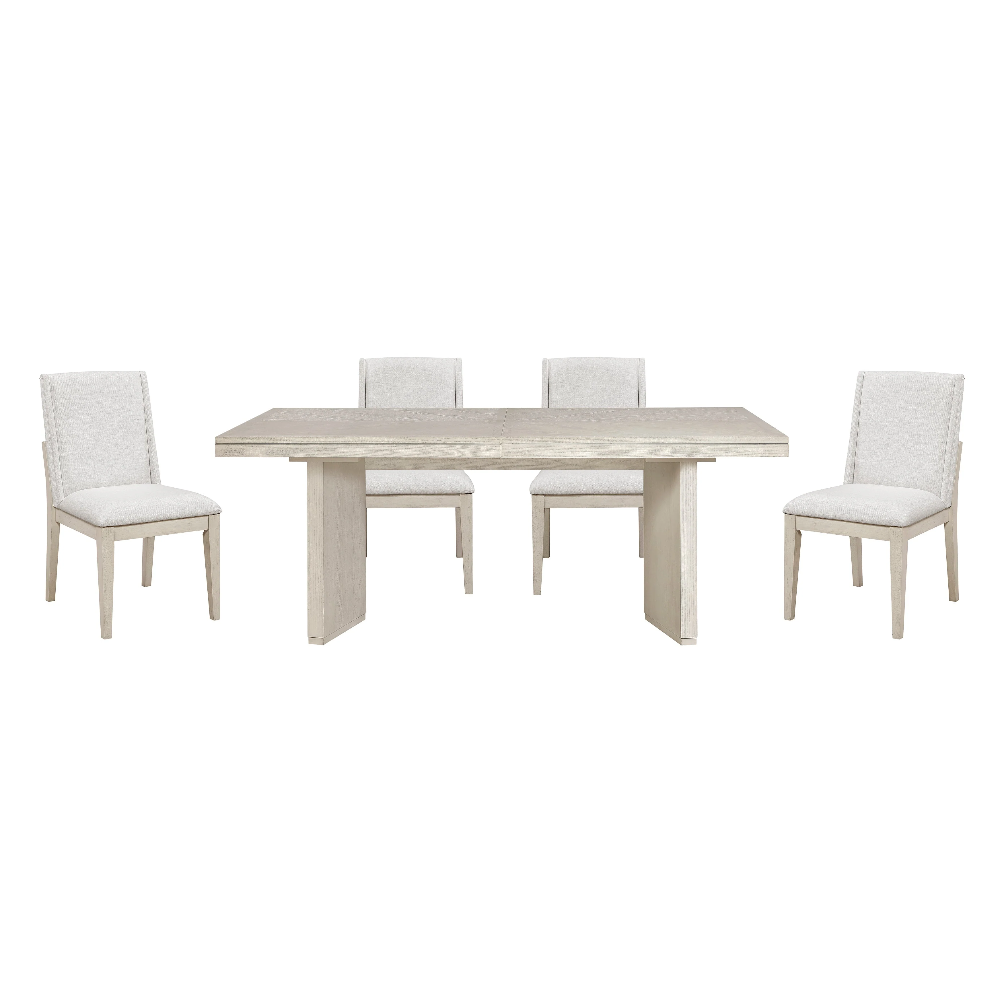 Tundra Ivory Extendable 5-Piece Dining Set