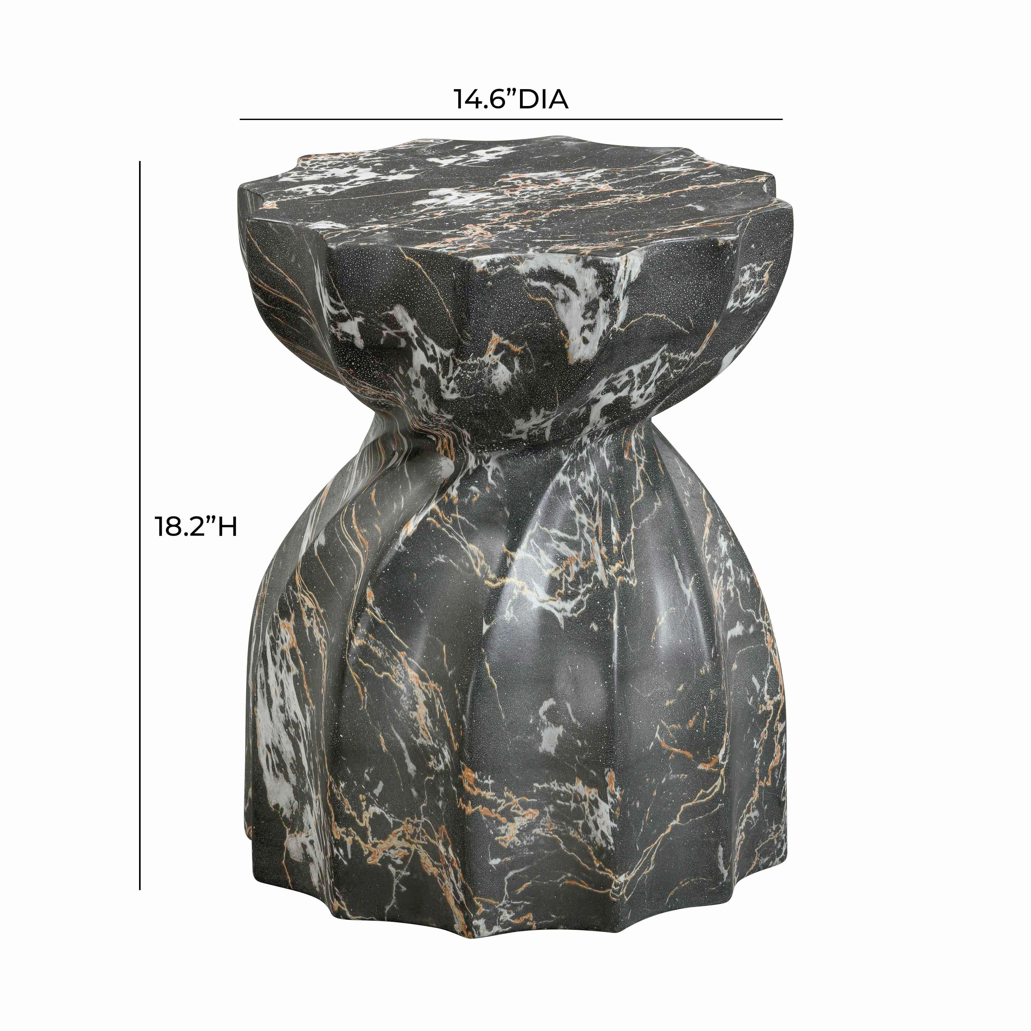 Turin Indoor / Outdoor Concrete Stool - Image 6
