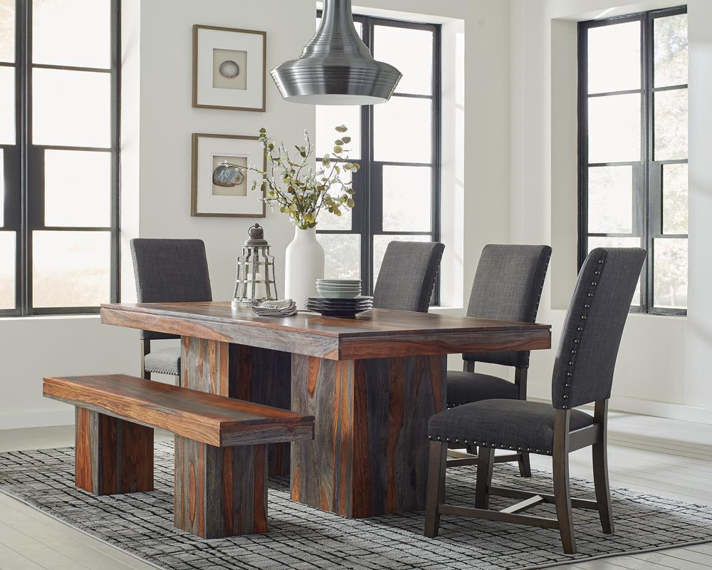 Twain Upholstered Side Chairs Warm Gray (Set of 2) - Image 2