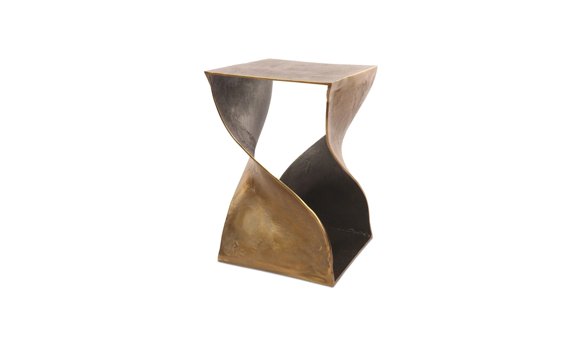 Twist Accent Table Brass - Image 2
