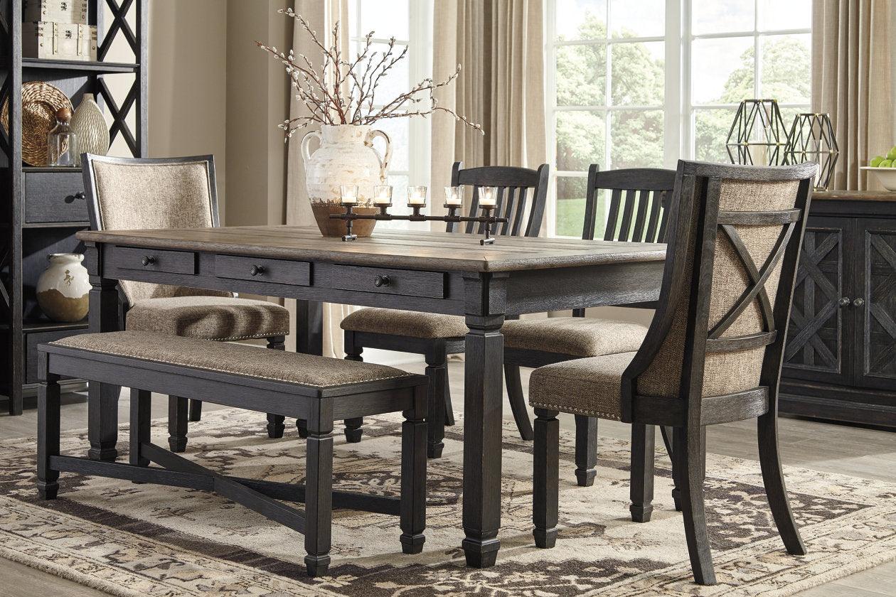 Tyler Creek Black/Grayish Brown Dining Chair, Set of 2 - Image 6