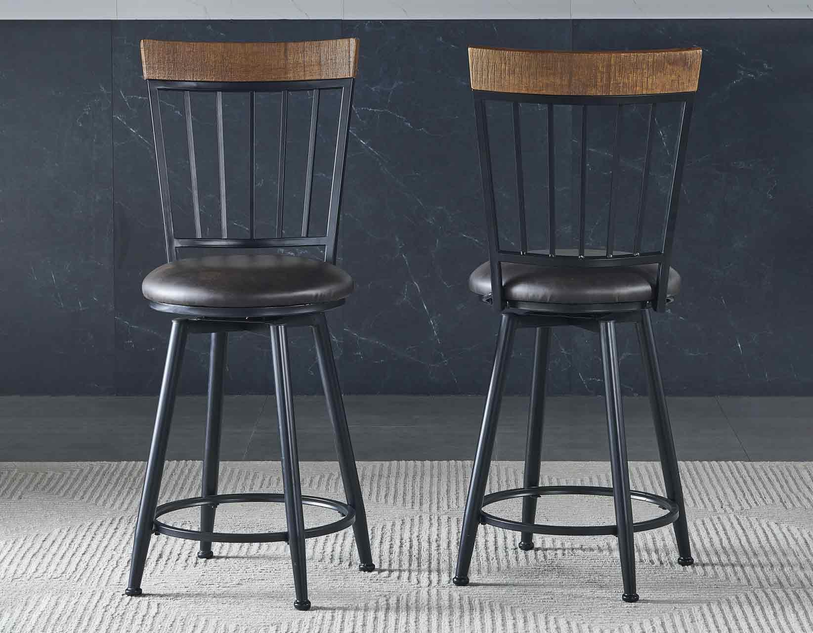 Tyler Swivel 24-inch Counter Stool - Image 10