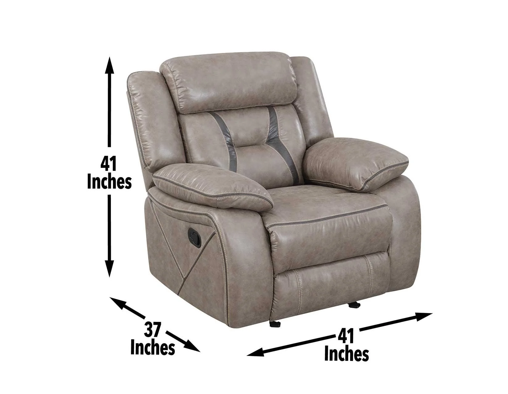 Tyson Glider Recliner Chair - Image 9
