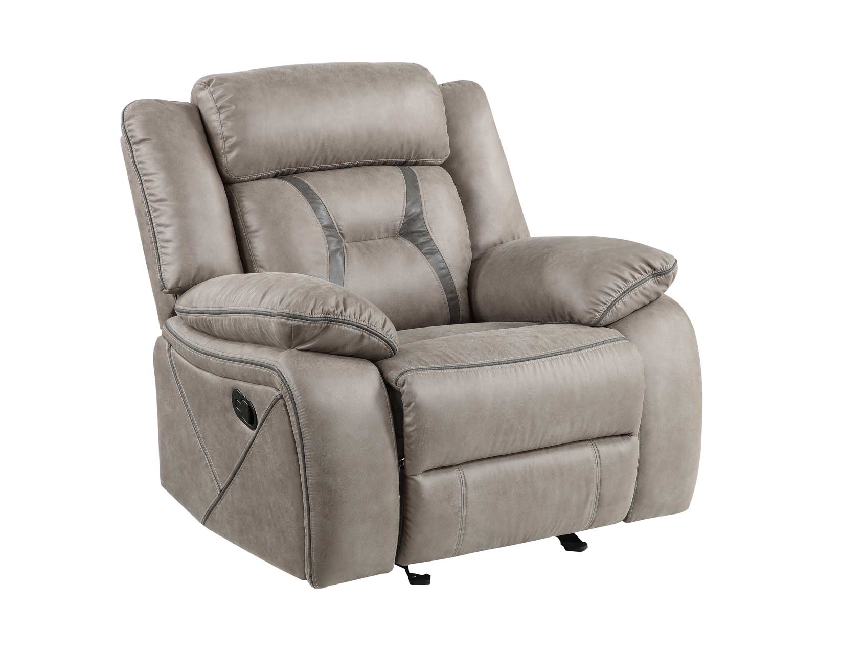 Tyson Gray/Dark Gray 3-Piece Manual Reclining Set - Image 23