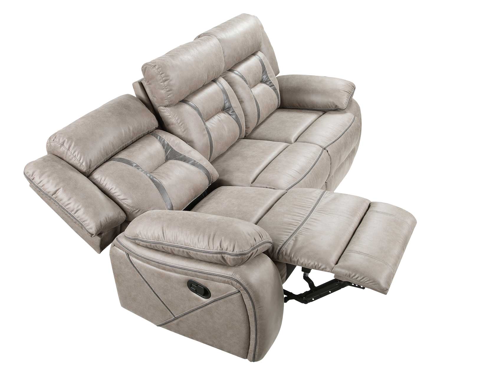 Tyson Recliner Sofa w/Drop Down Table and Power Strip - Image 10