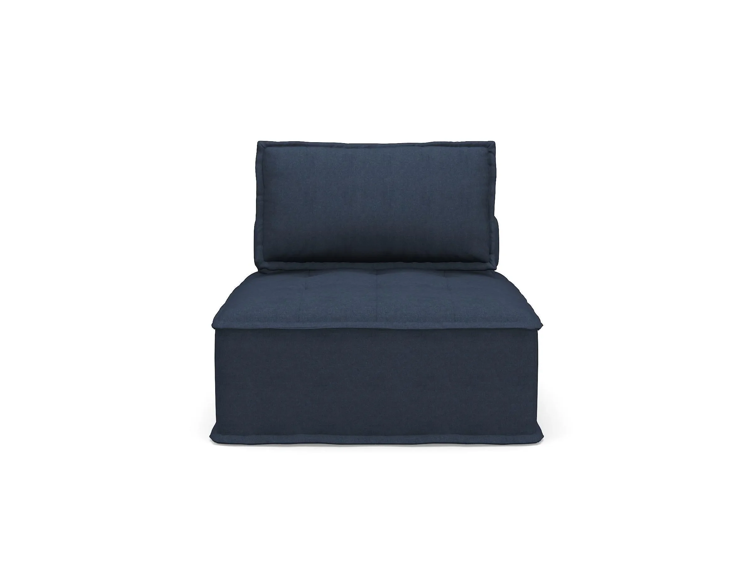 Ulrich Blue Modular Loveseat - Image 3
