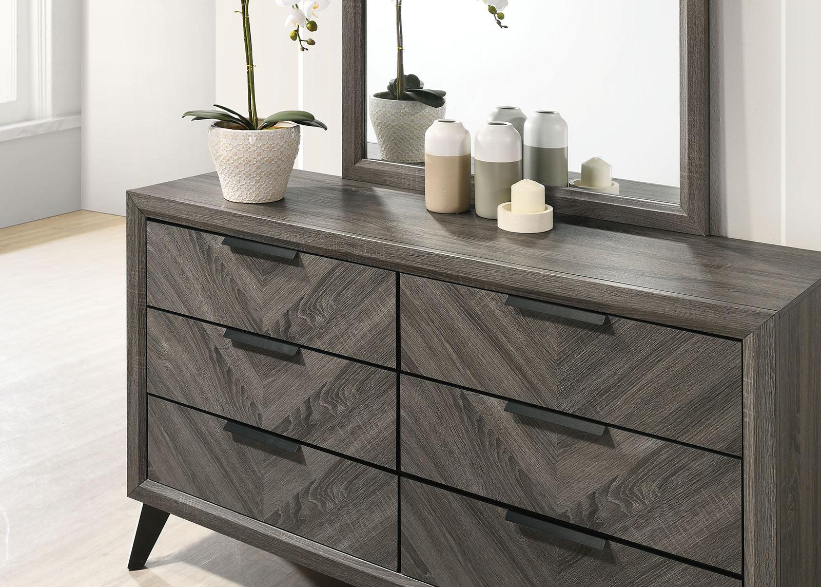 Vagan Gray Dresser - Image 3