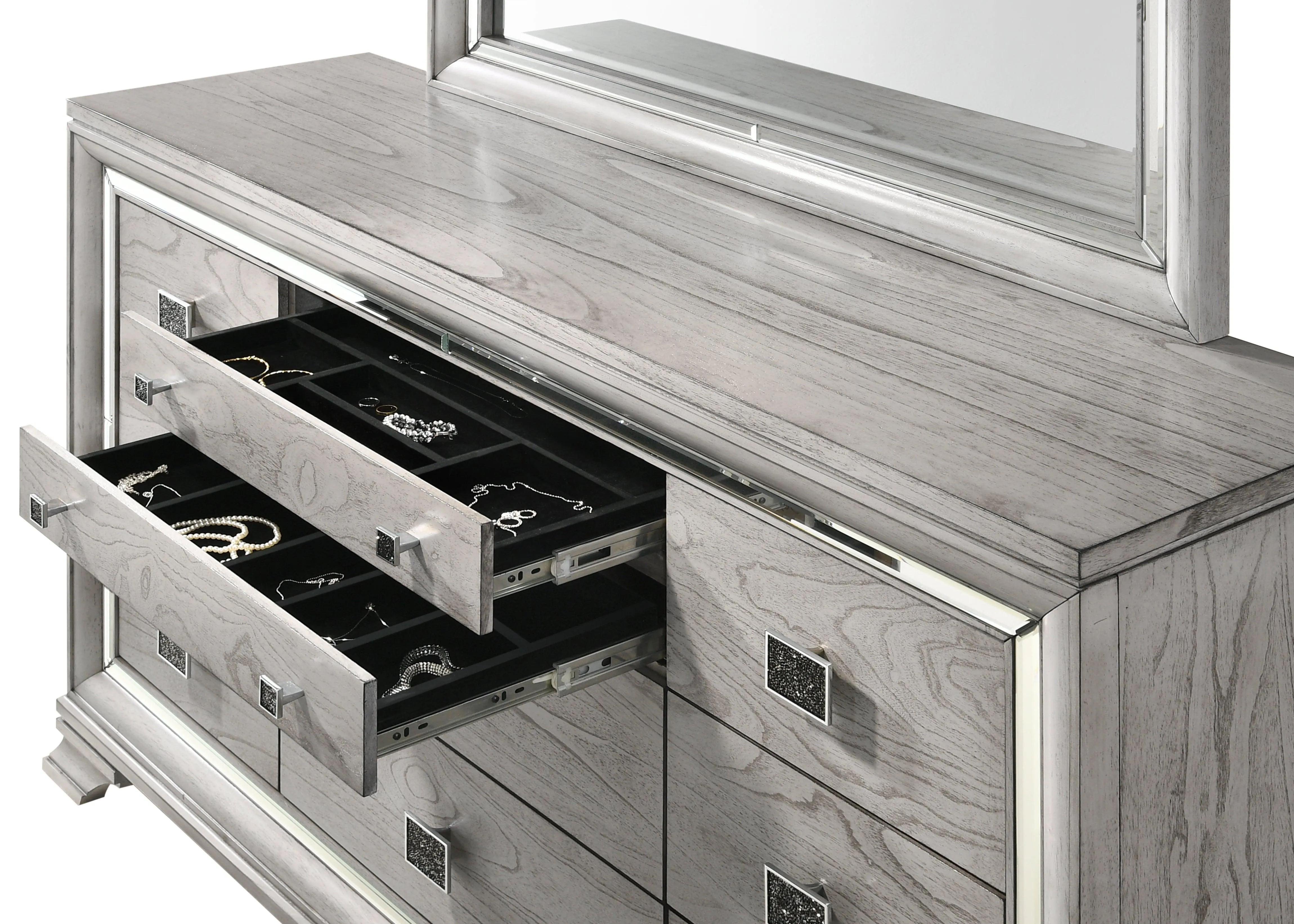 Vail Gray Dresser - Image 3