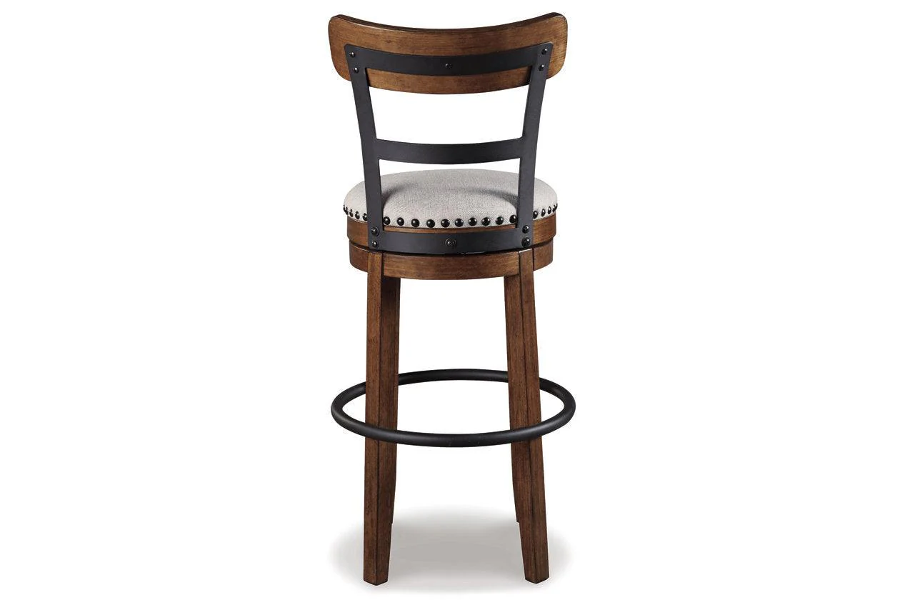 Valebeck Brown Bar Height Barstool - Image 4
