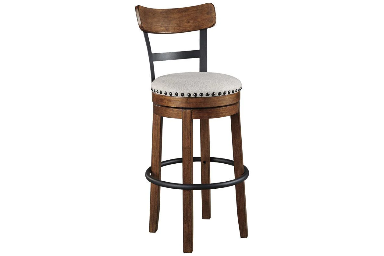 Valebeck Brown Bar Height Barstool - Image 7