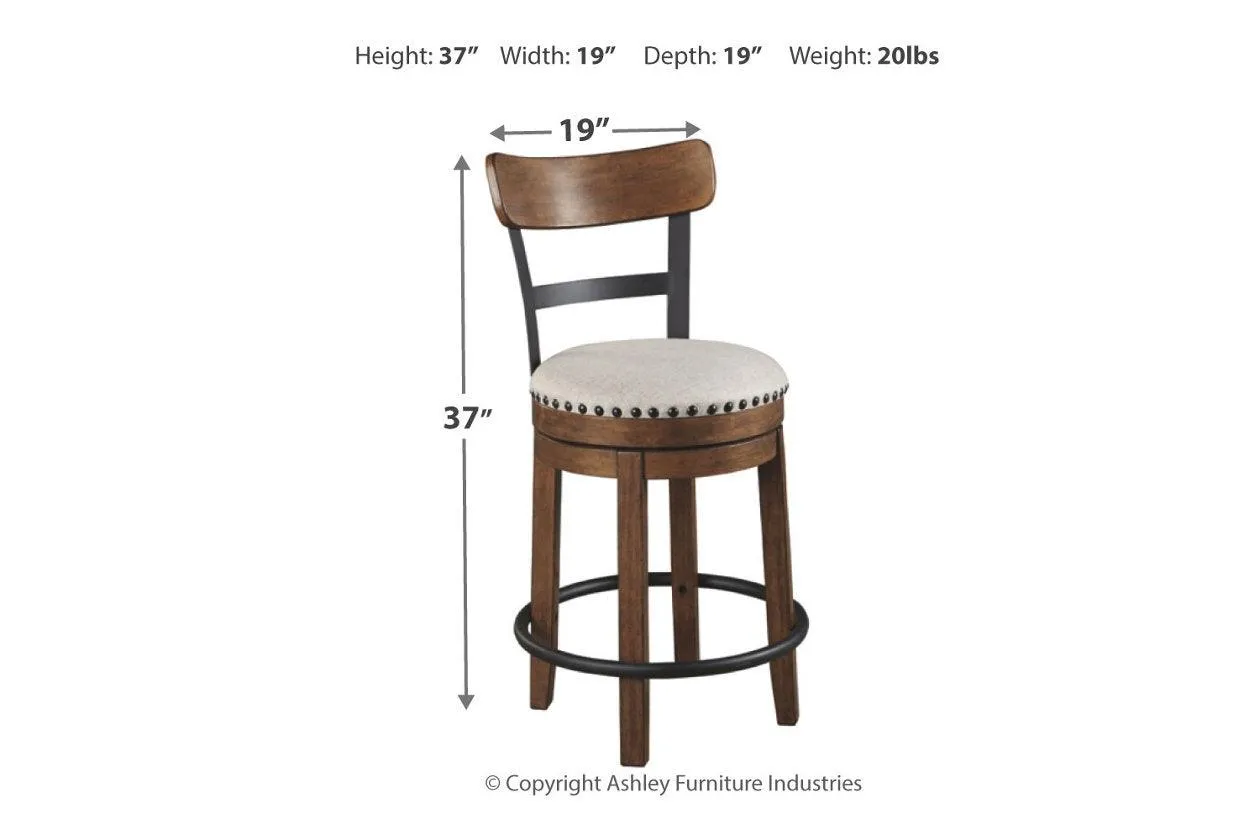 Valebeck Brown Counter Height Dining Table and 4 Barstools - Image 7