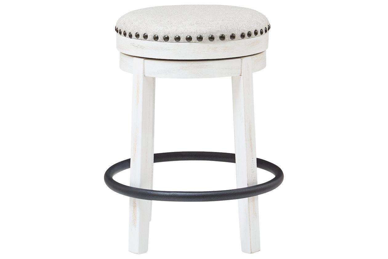 Valebeck White/Black Counter Height Stool - Image 2