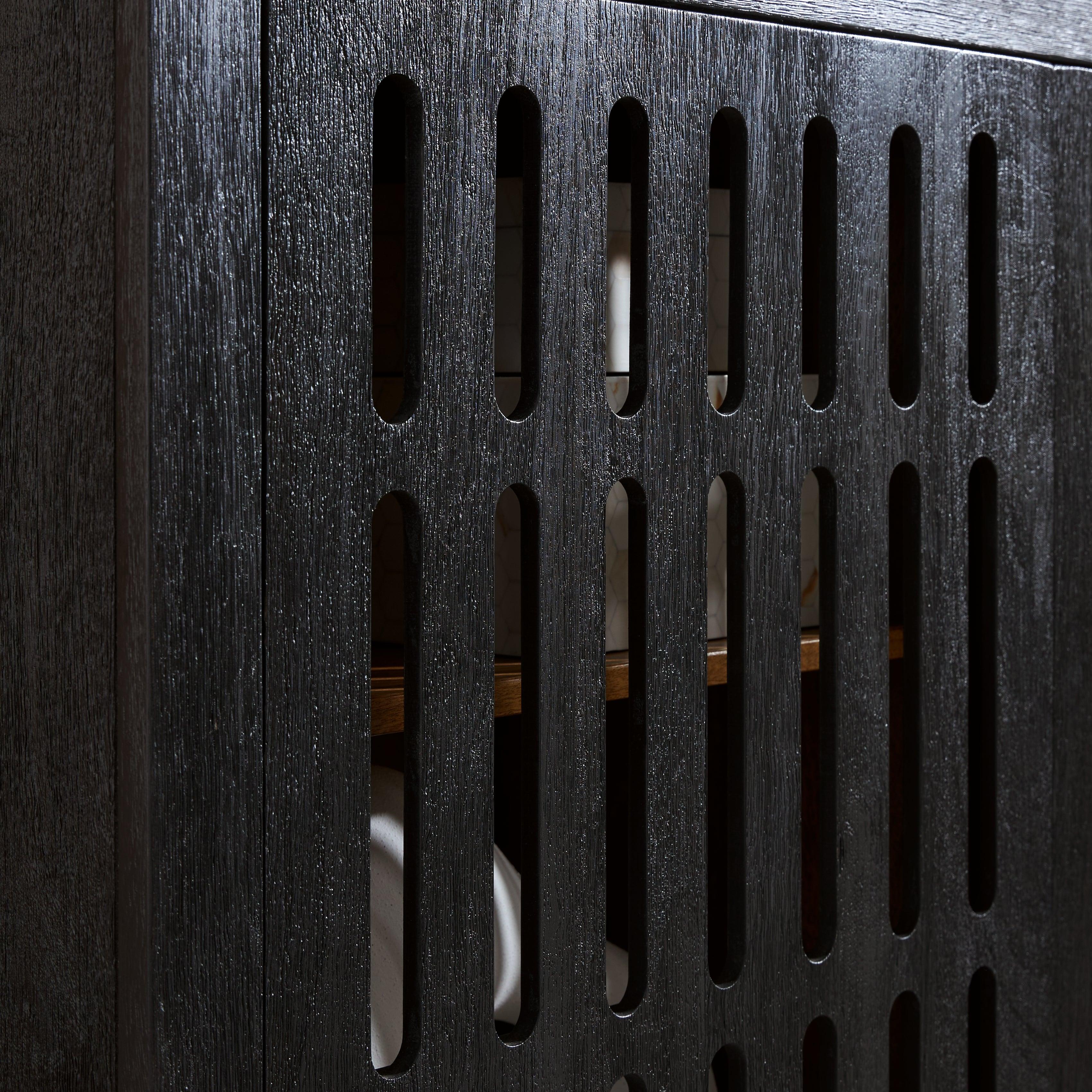 Vallisburg Black/Natural Accent Cabinet - Image 6