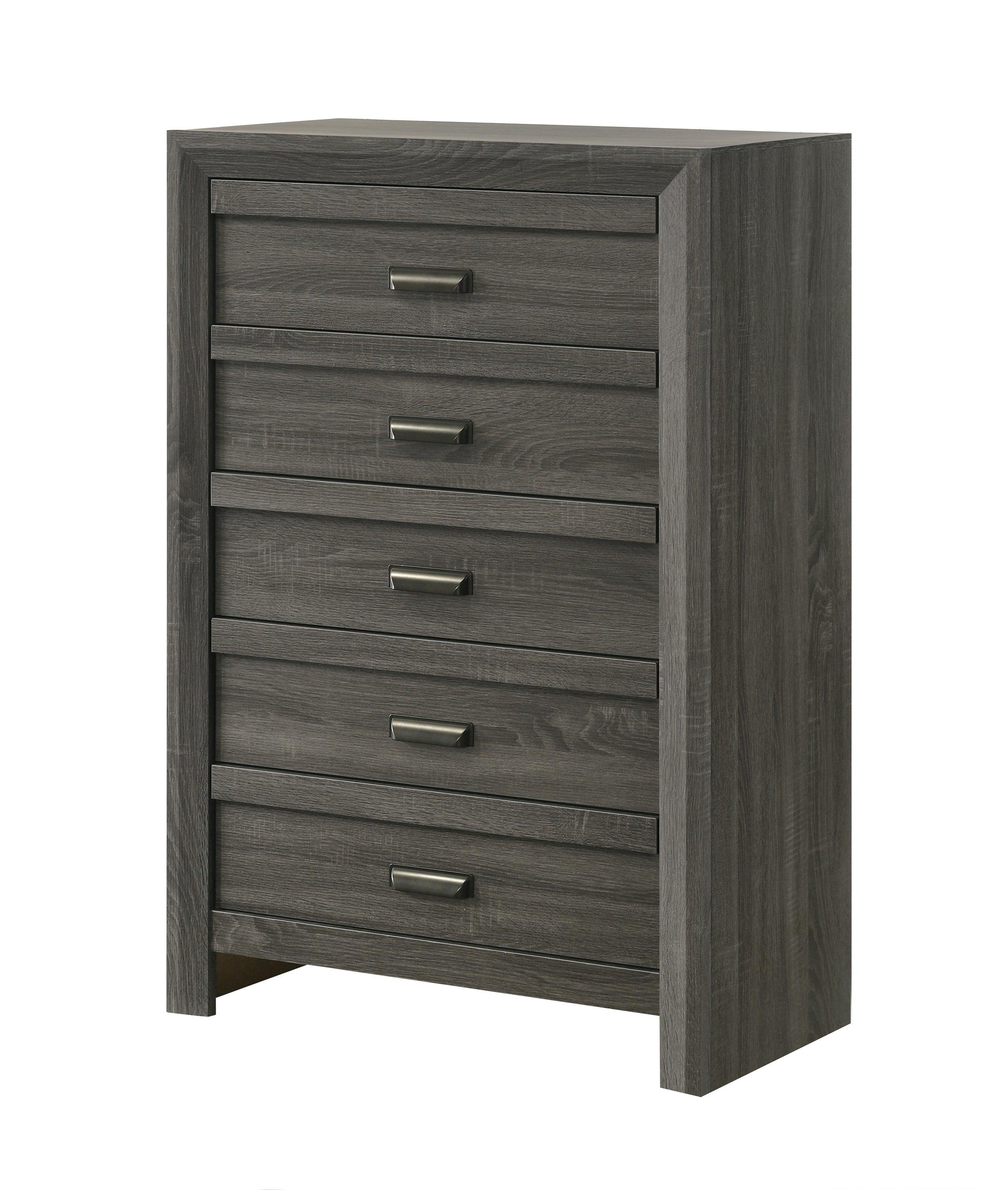 Valor Gray Bedroom Set - Image 5