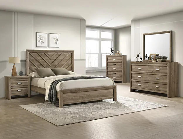 Valor Light Brown Nightstand - Image 2