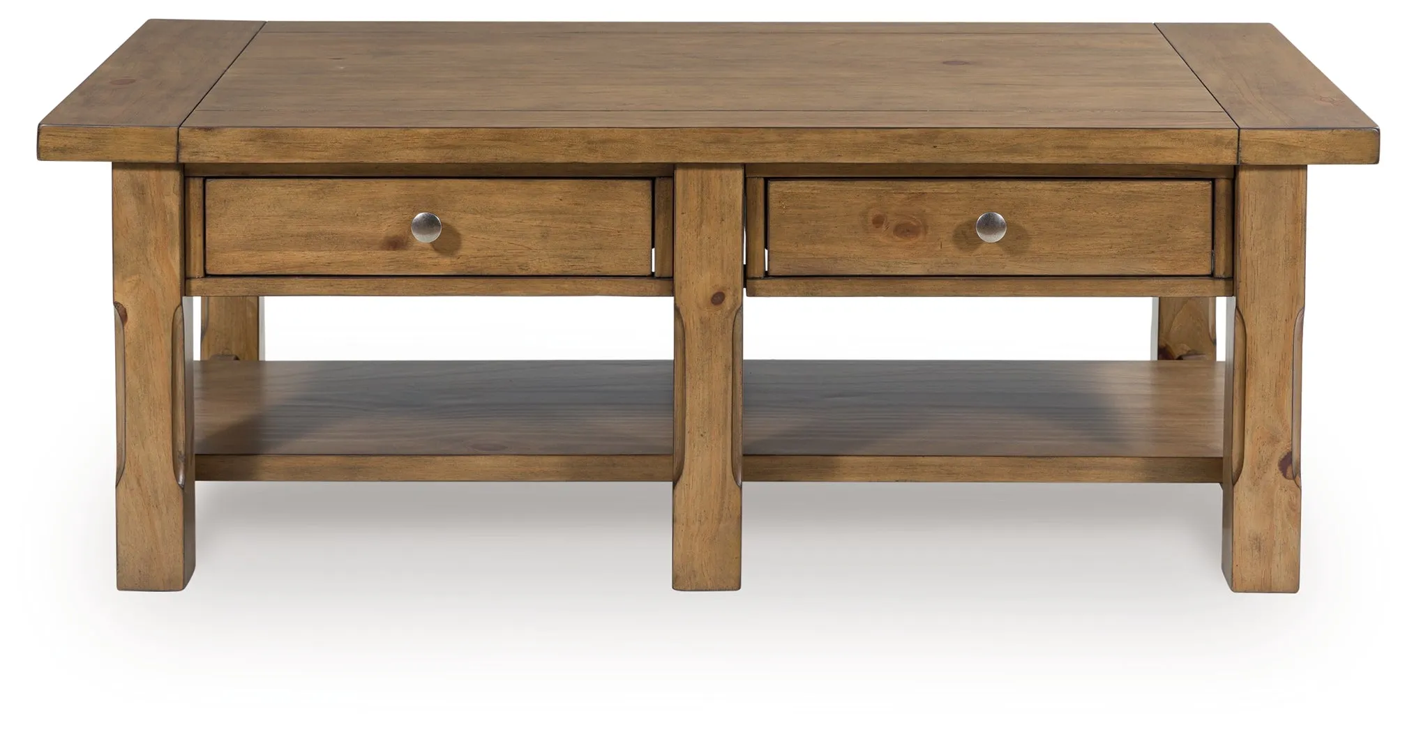 Vandenmore Medium Brown Coffee Table - Image 3