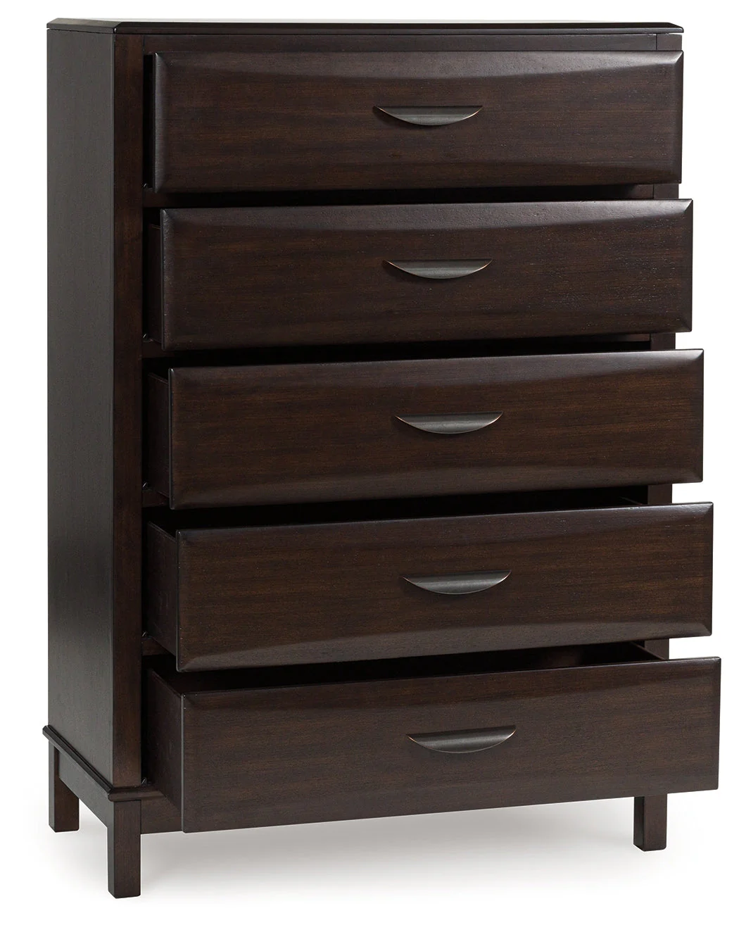 Vanmore Dark Brown Chest of Drawers - Image 3