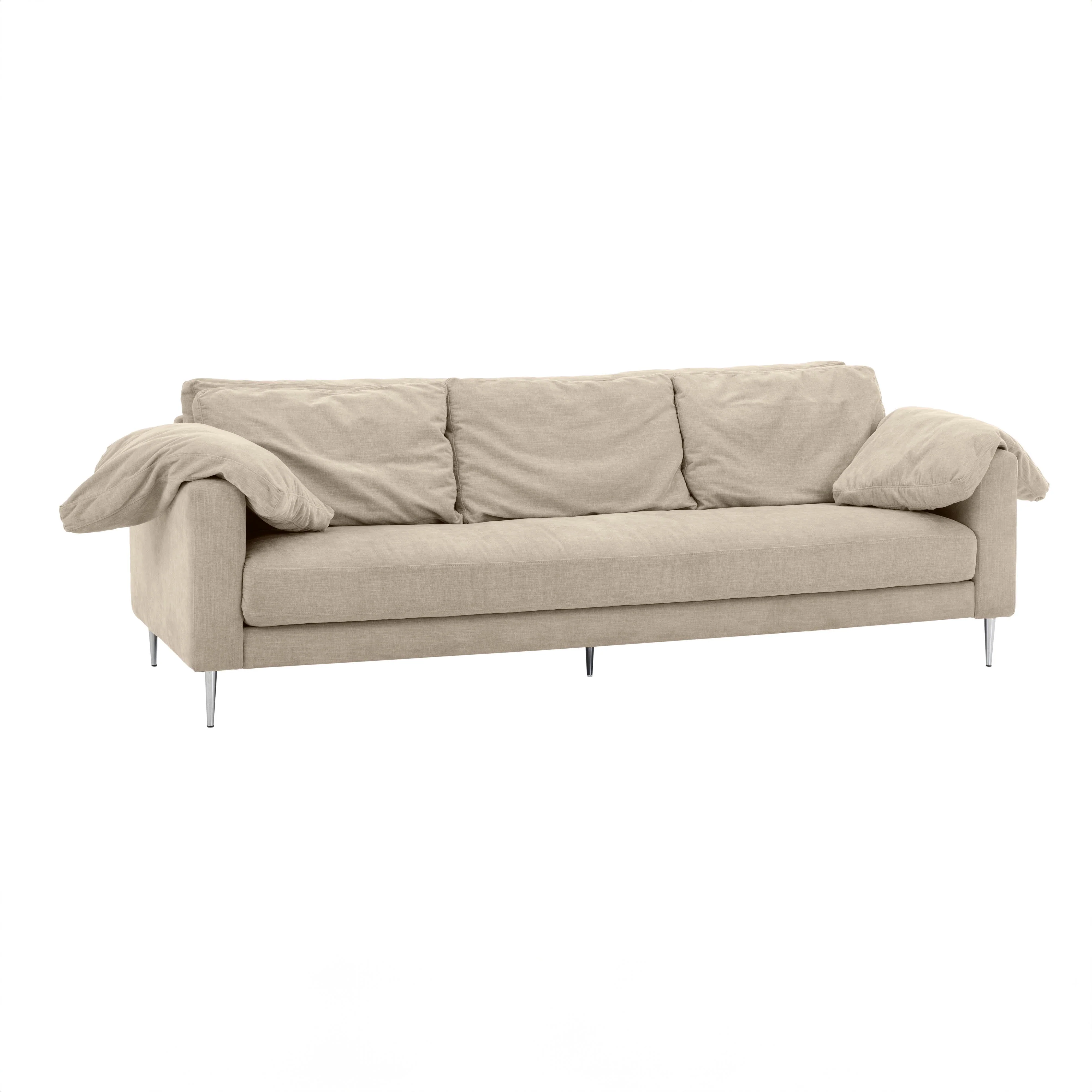 Vari Textured Velvet Lounge Sofa - Image 10