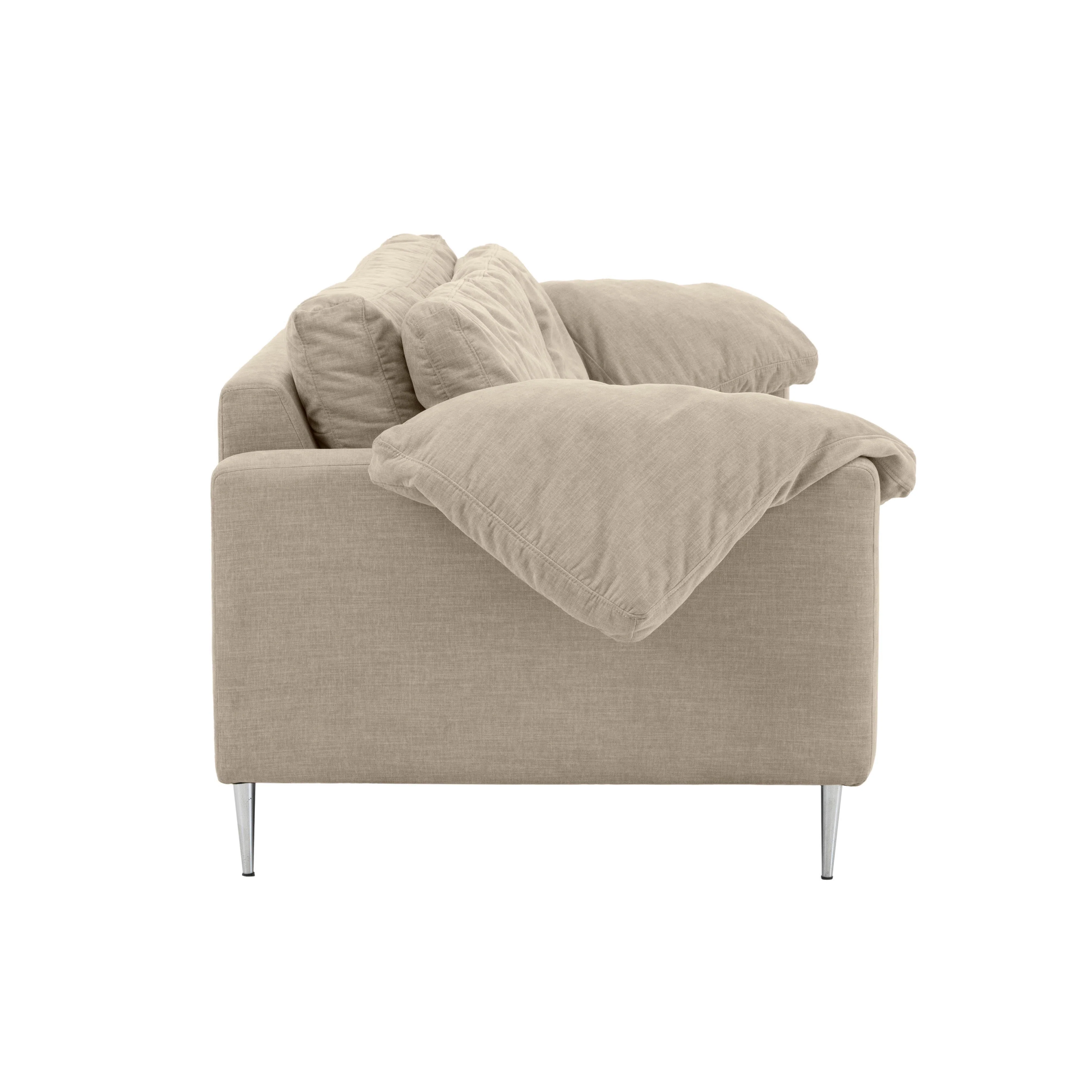 Vari Textured Velvet Lounge Sofa - Image 15
