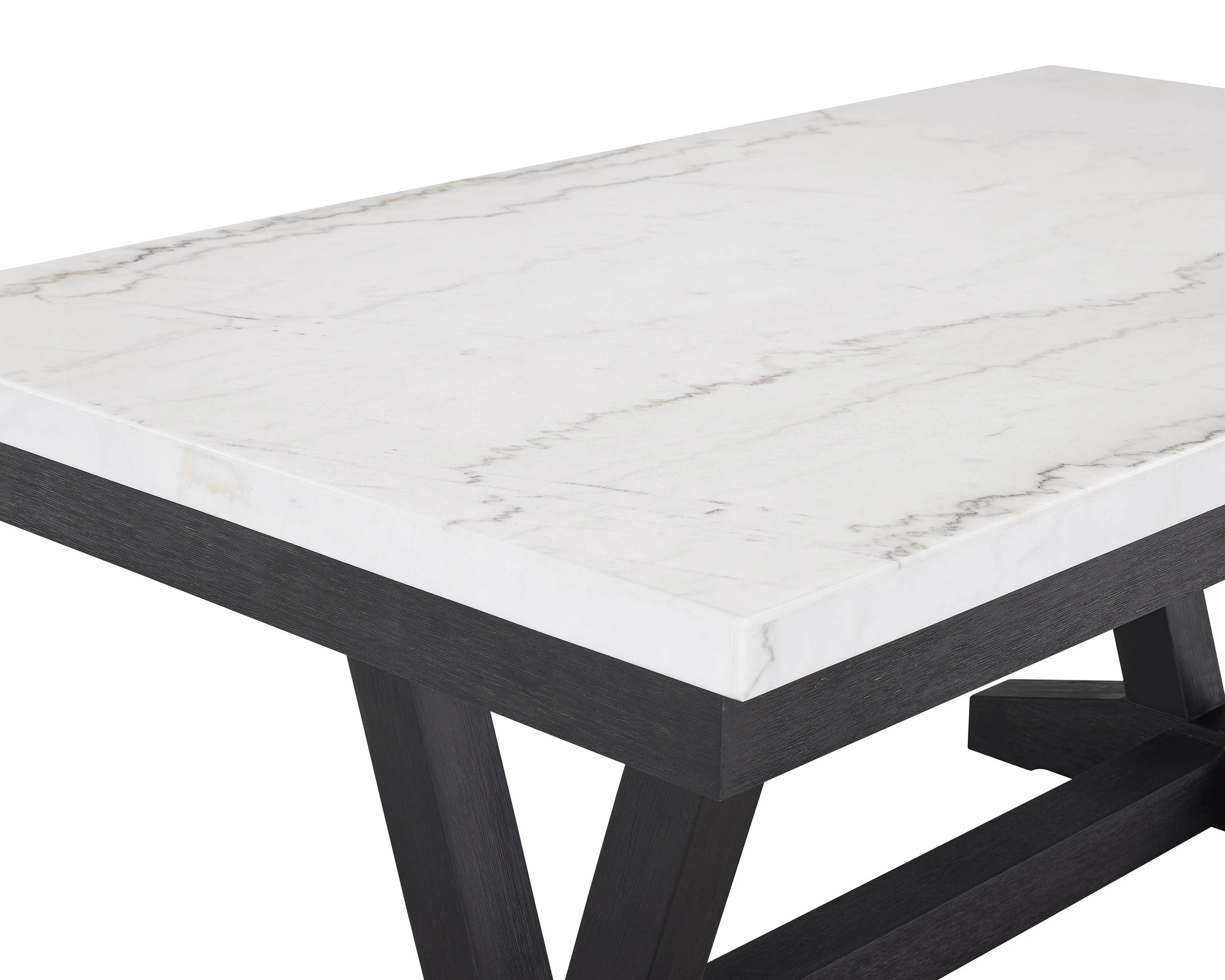 Varley Dove Genuine Marble Dining Set - Image 8