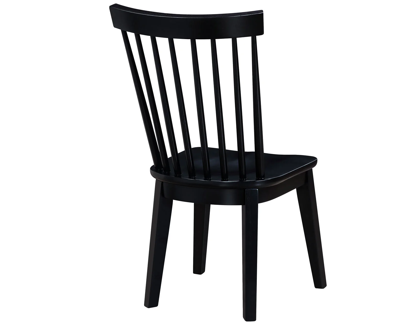 Vaughn Driftwood/Black 5-Piece 60-96″ w/2-18 Leaves Dining Set - Image 8