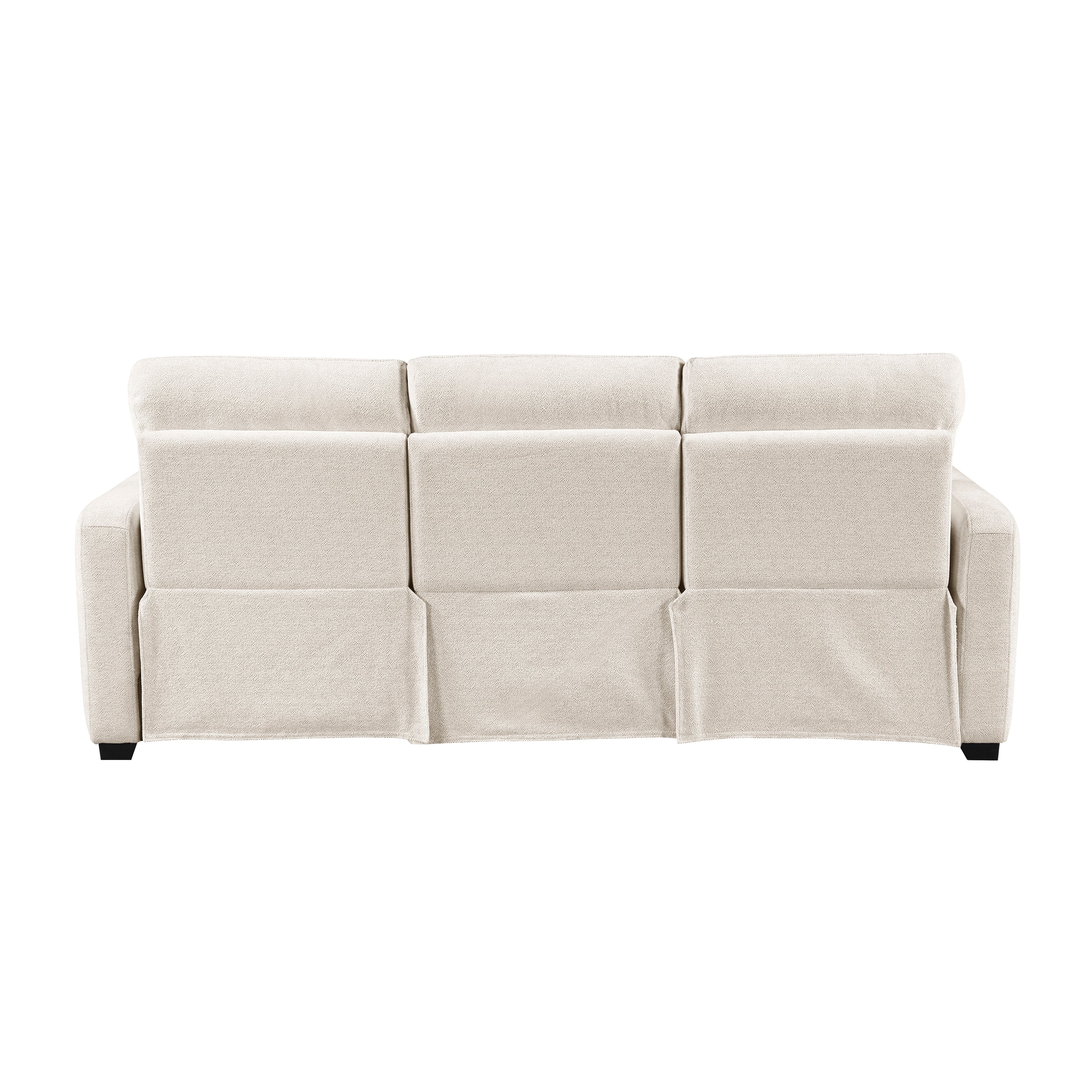 Vera Beige Power Double Reclining Sofa and Loveseat - Image 4