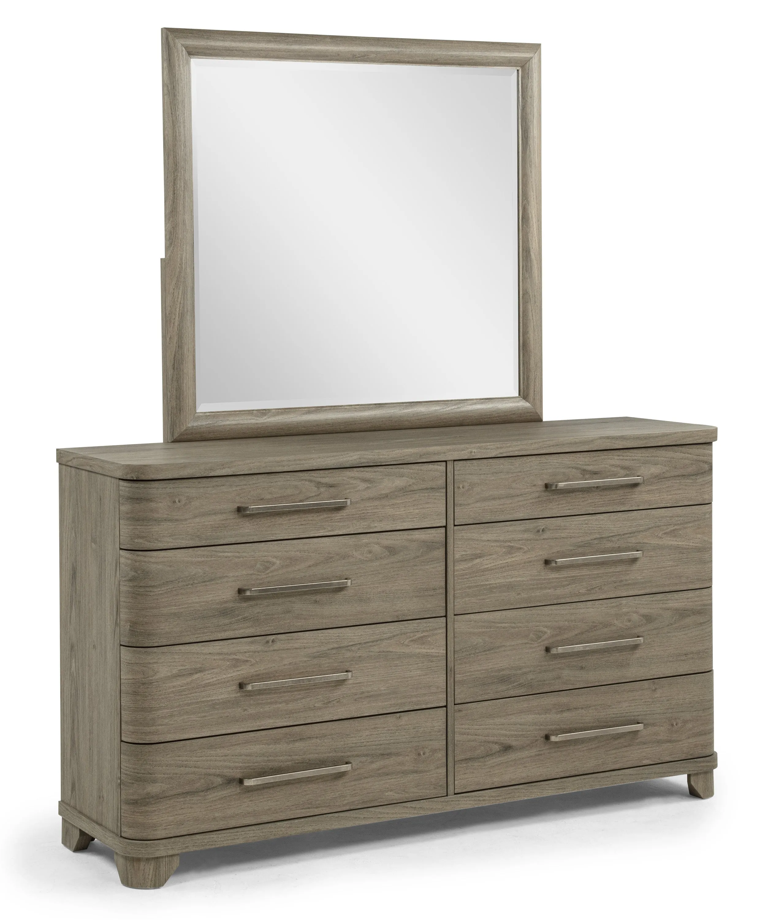Veranda Brown Dresser Mirror - Image 2