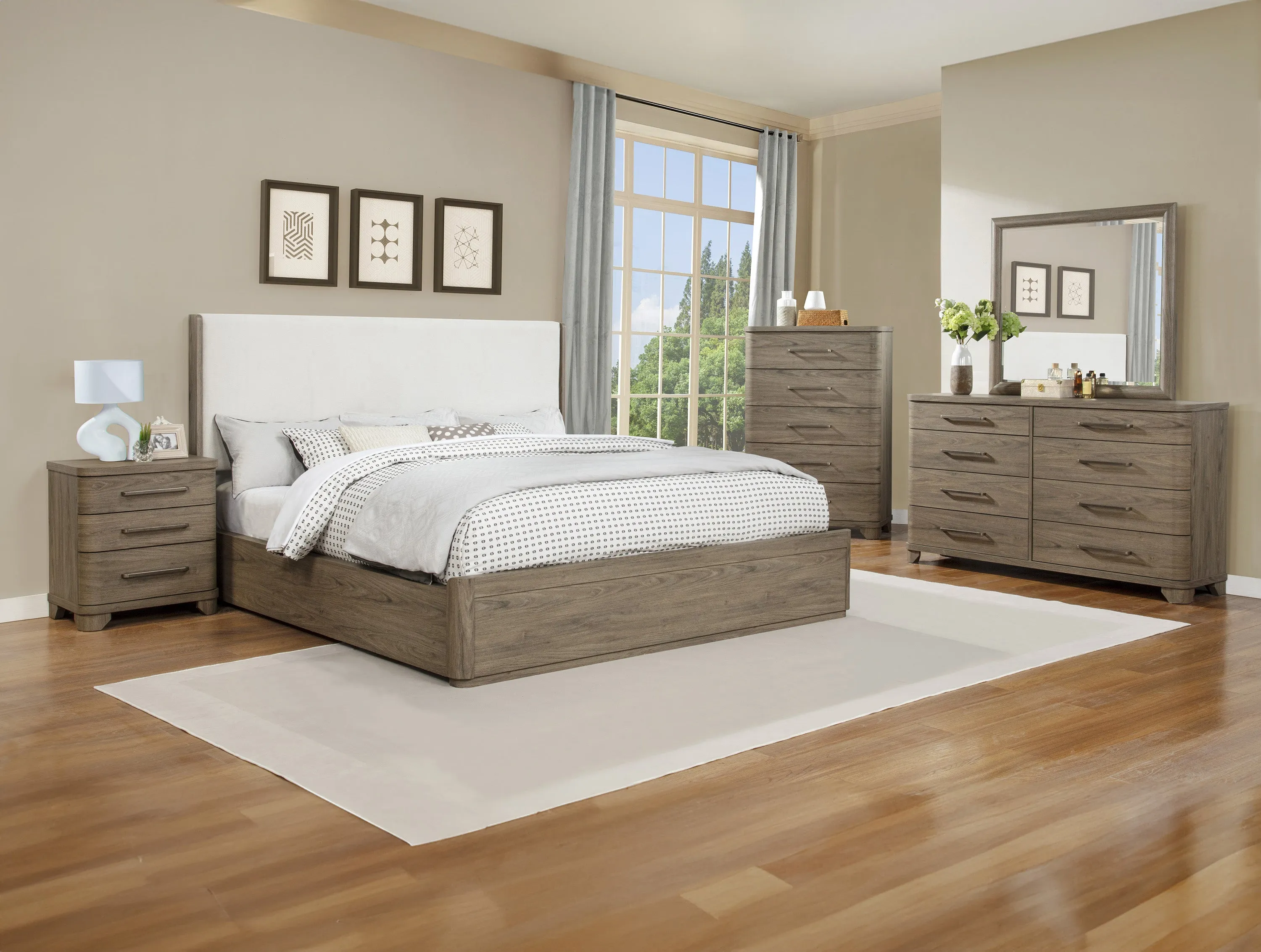 Veranda Brown Panel Bedroom Set