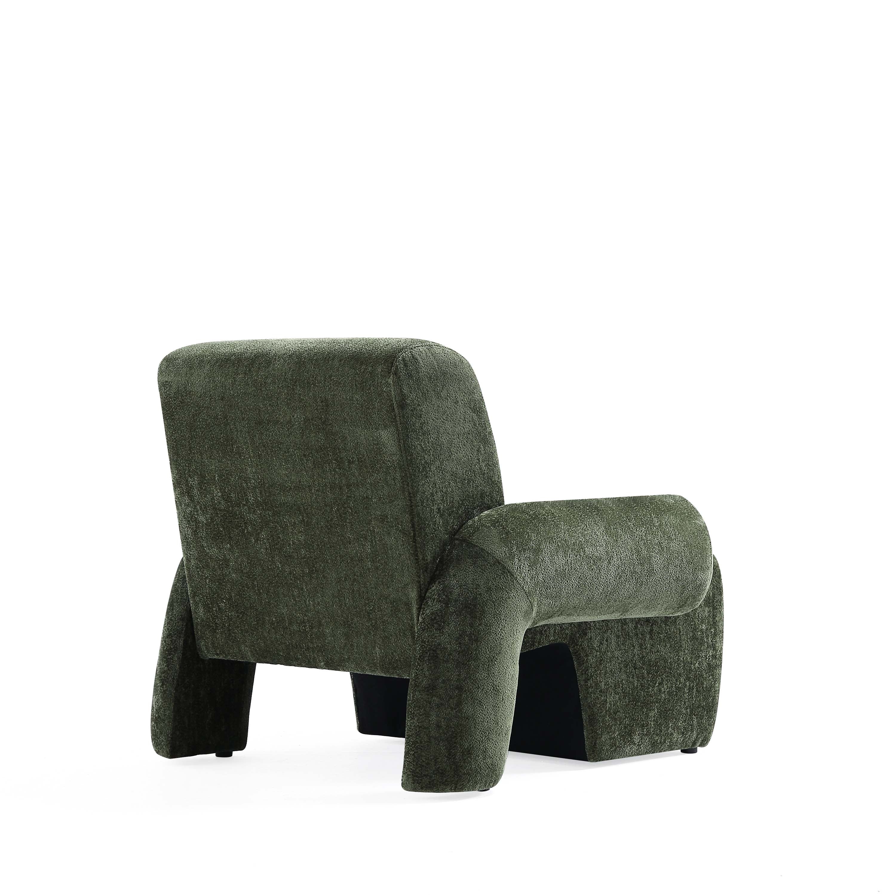 Verandah Accent Chair in Olive Green - Image 8