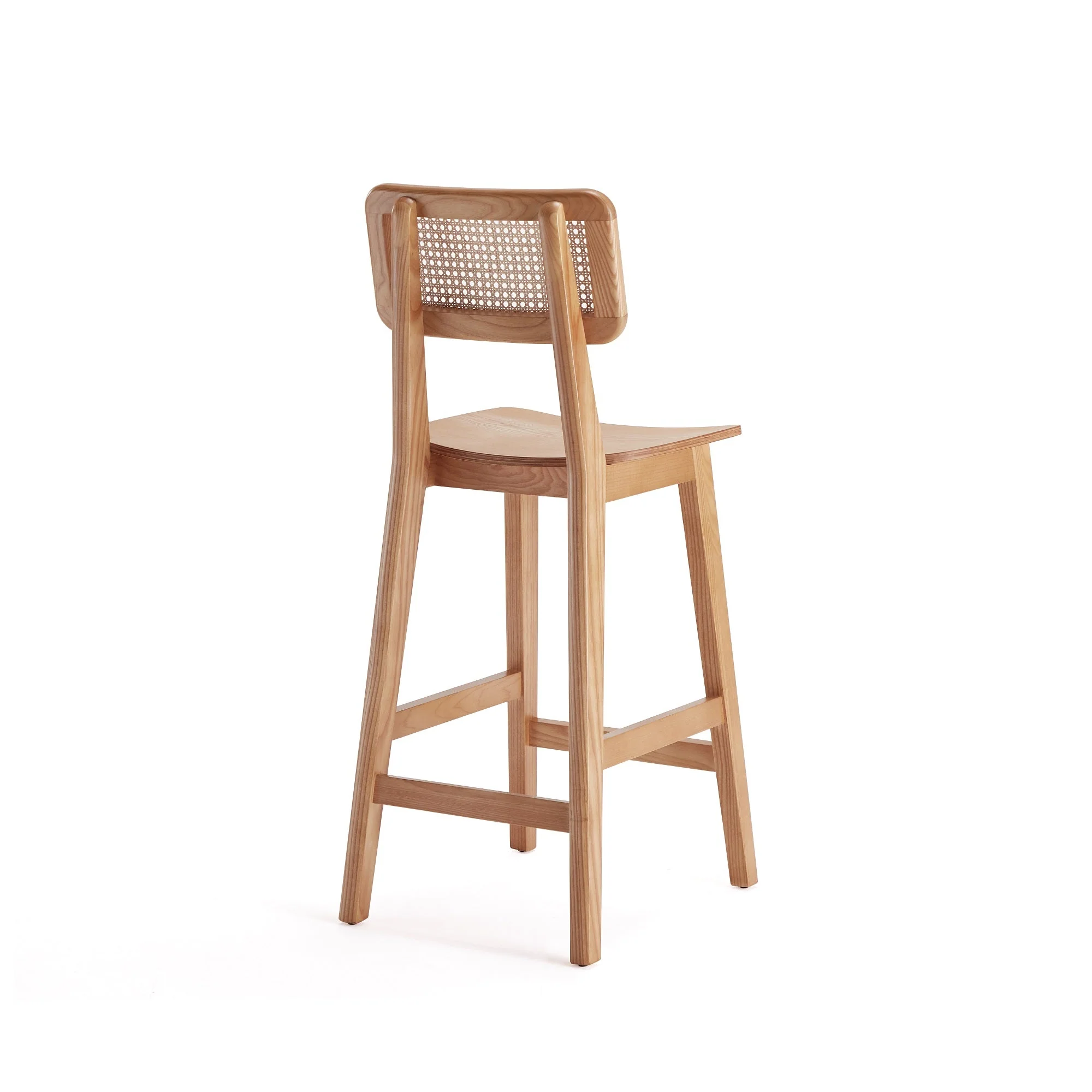 Versailles Counter Stool in Nature Cane (set of 3) - Image 7