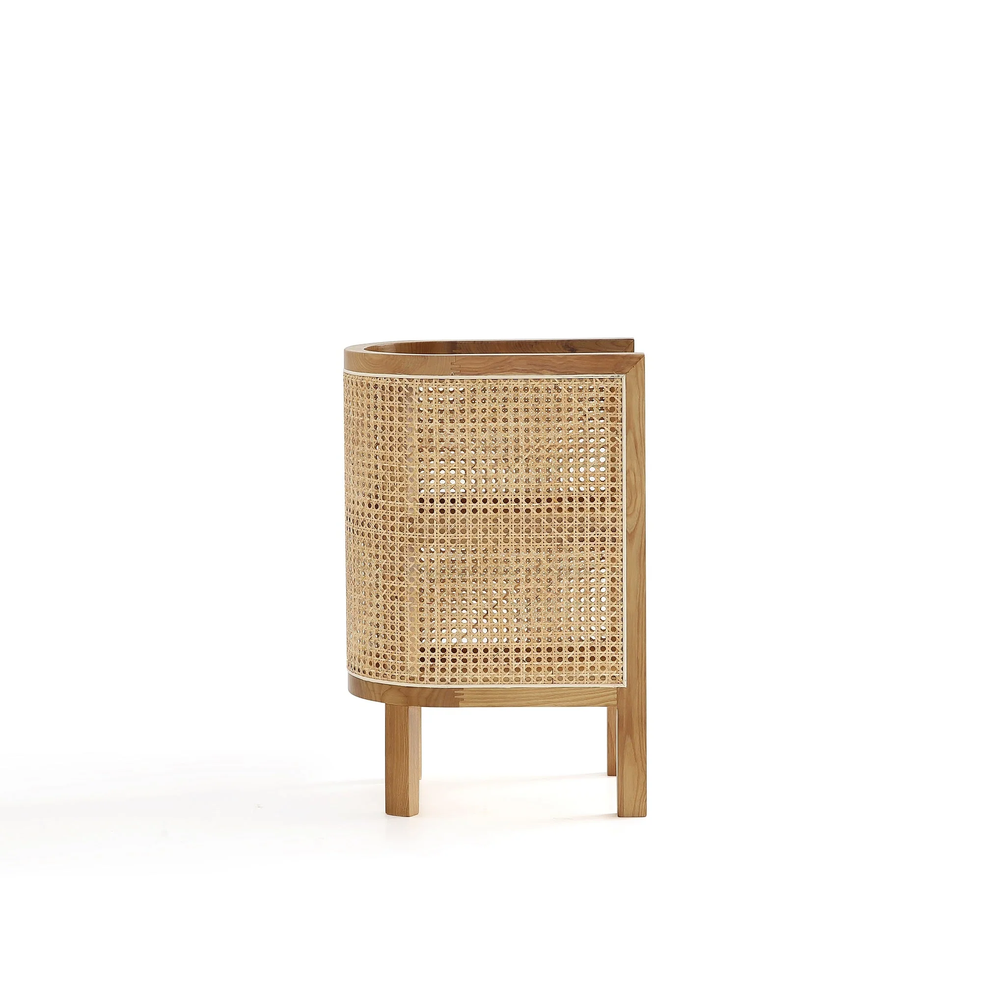 Versailles End Table in Nature Cane - Image 5