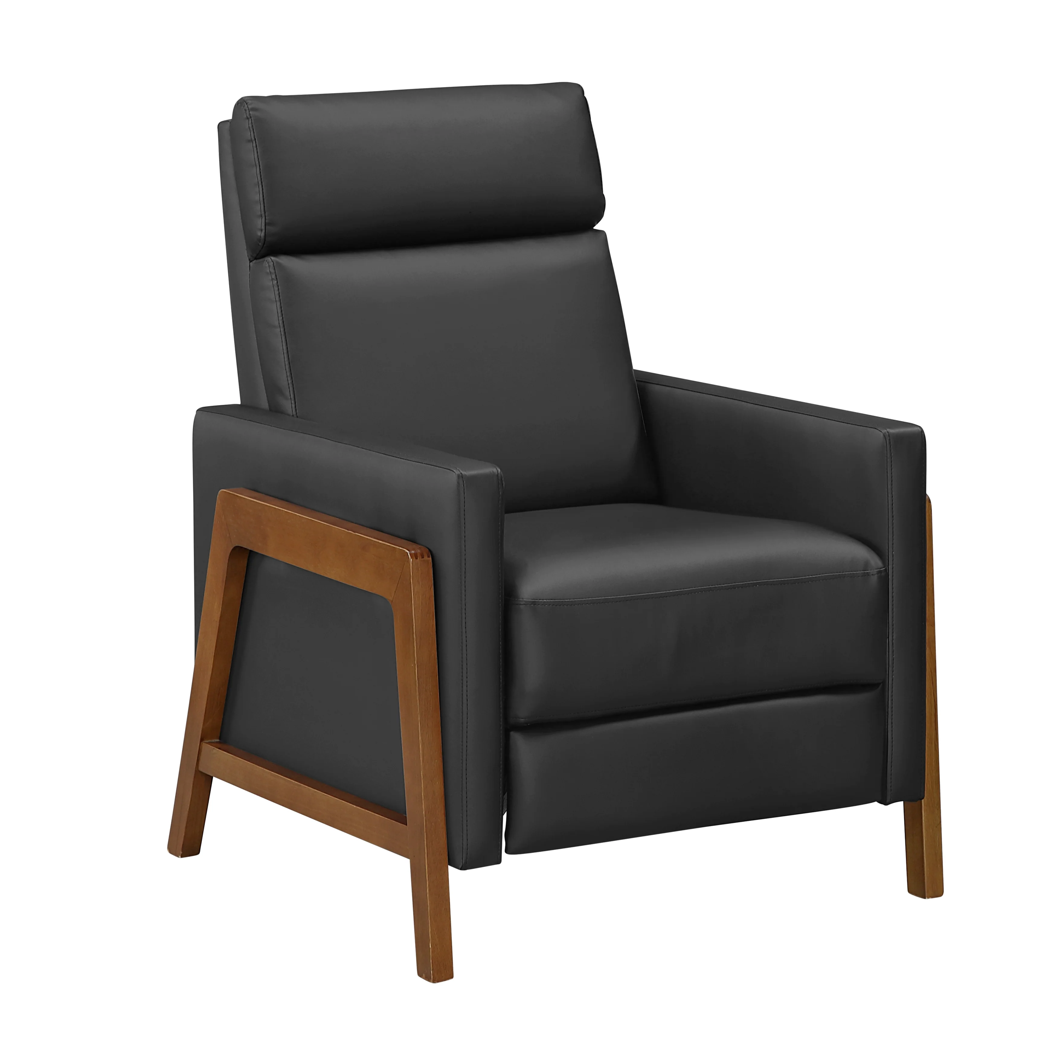 Verve Black Push Back Reclining Chair - Image 11