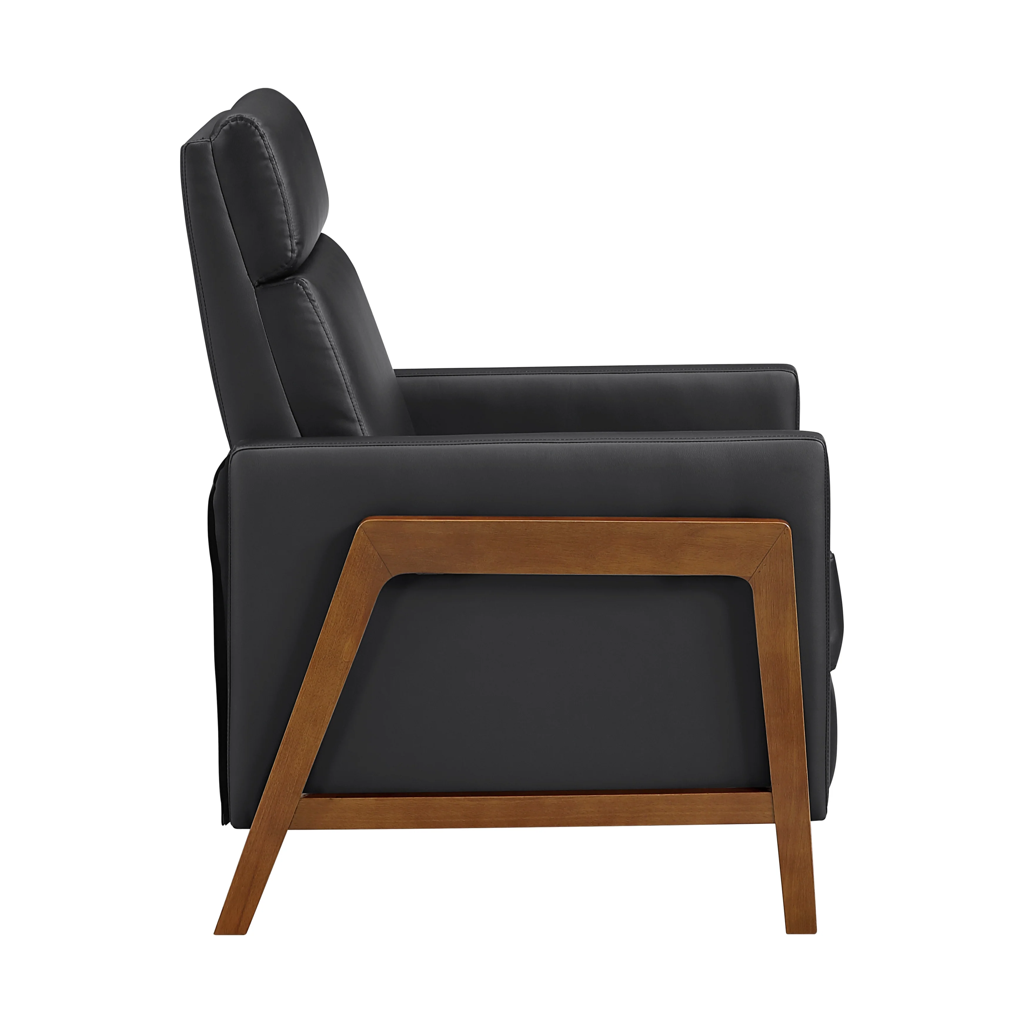 Verve Black Push Back Reclining Chair - Image 12