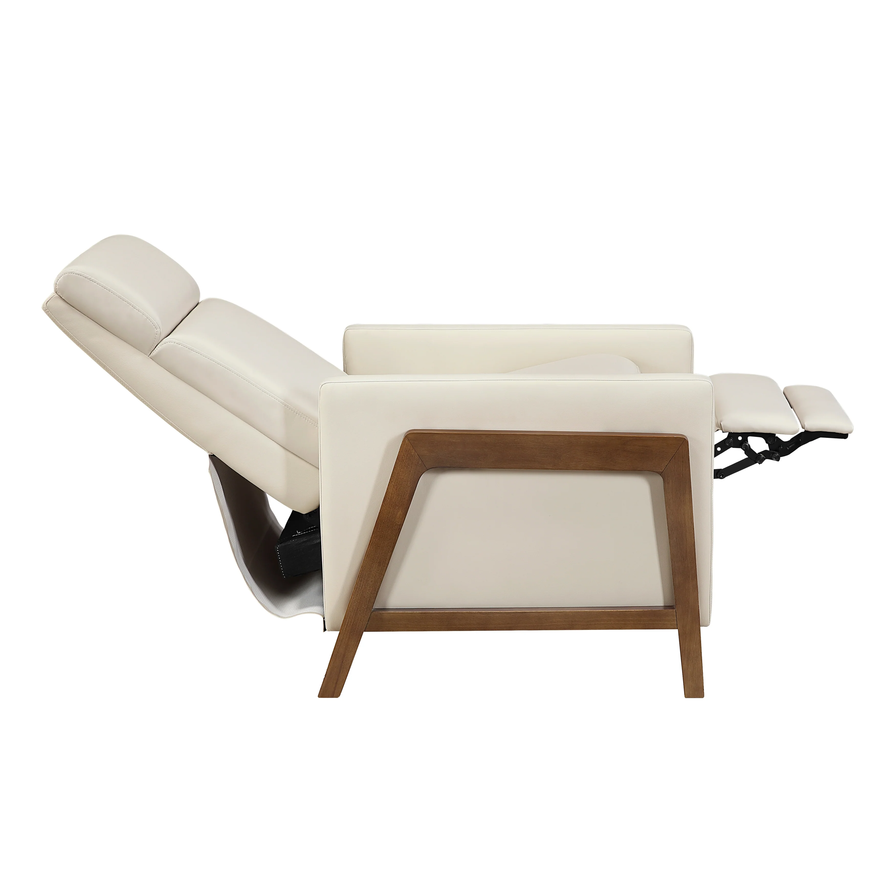 Verve Light Beige Push Back Reclining Chair - Image 10