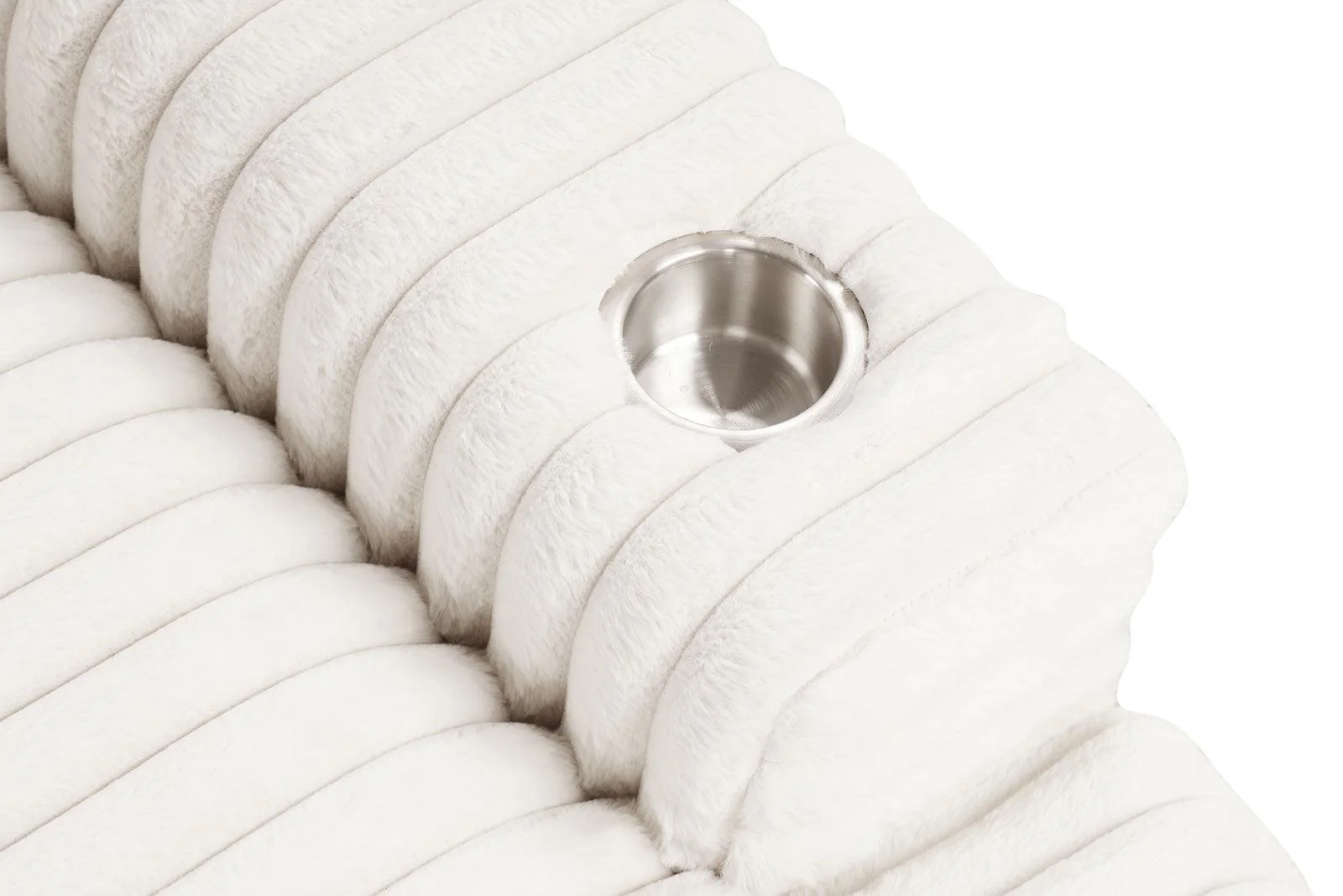 Veyrier White 2 Arm Chaise - Image 4