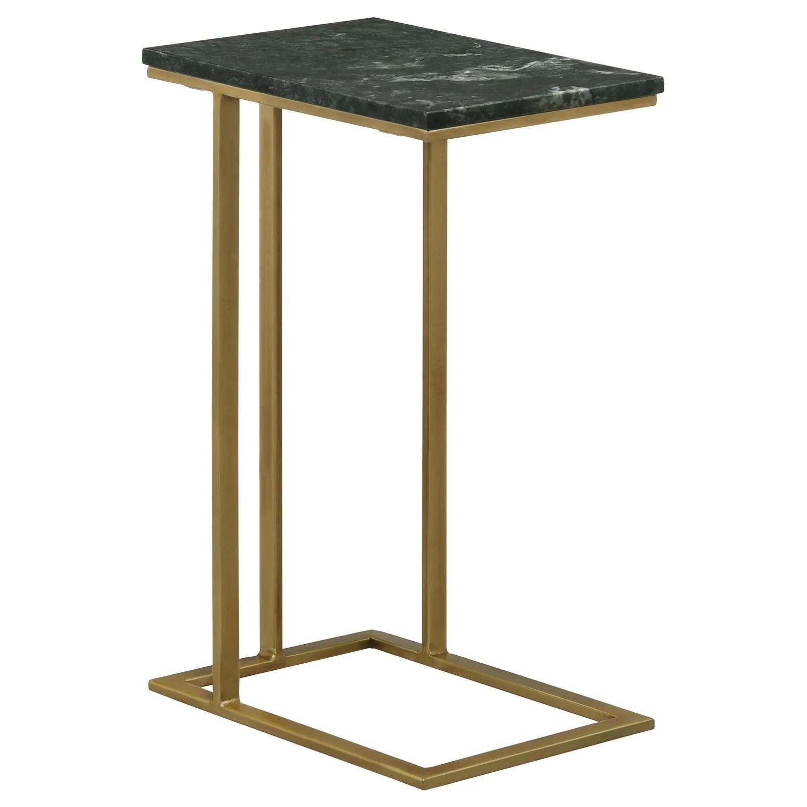 Vicente Gray Accent Table with Marble Top - Image 3
