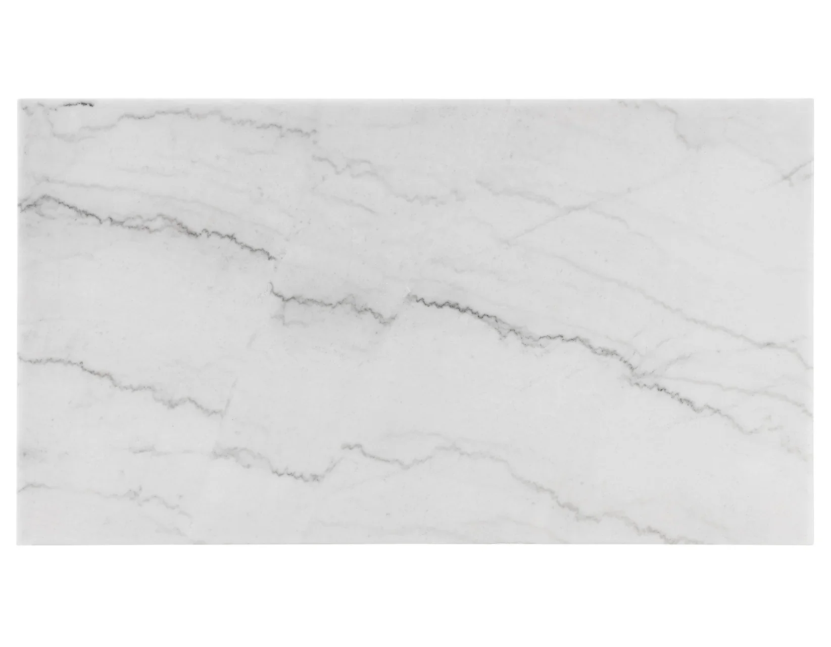 Vida 72″ White Marble Top Dining Table, Black Finish - Image 7