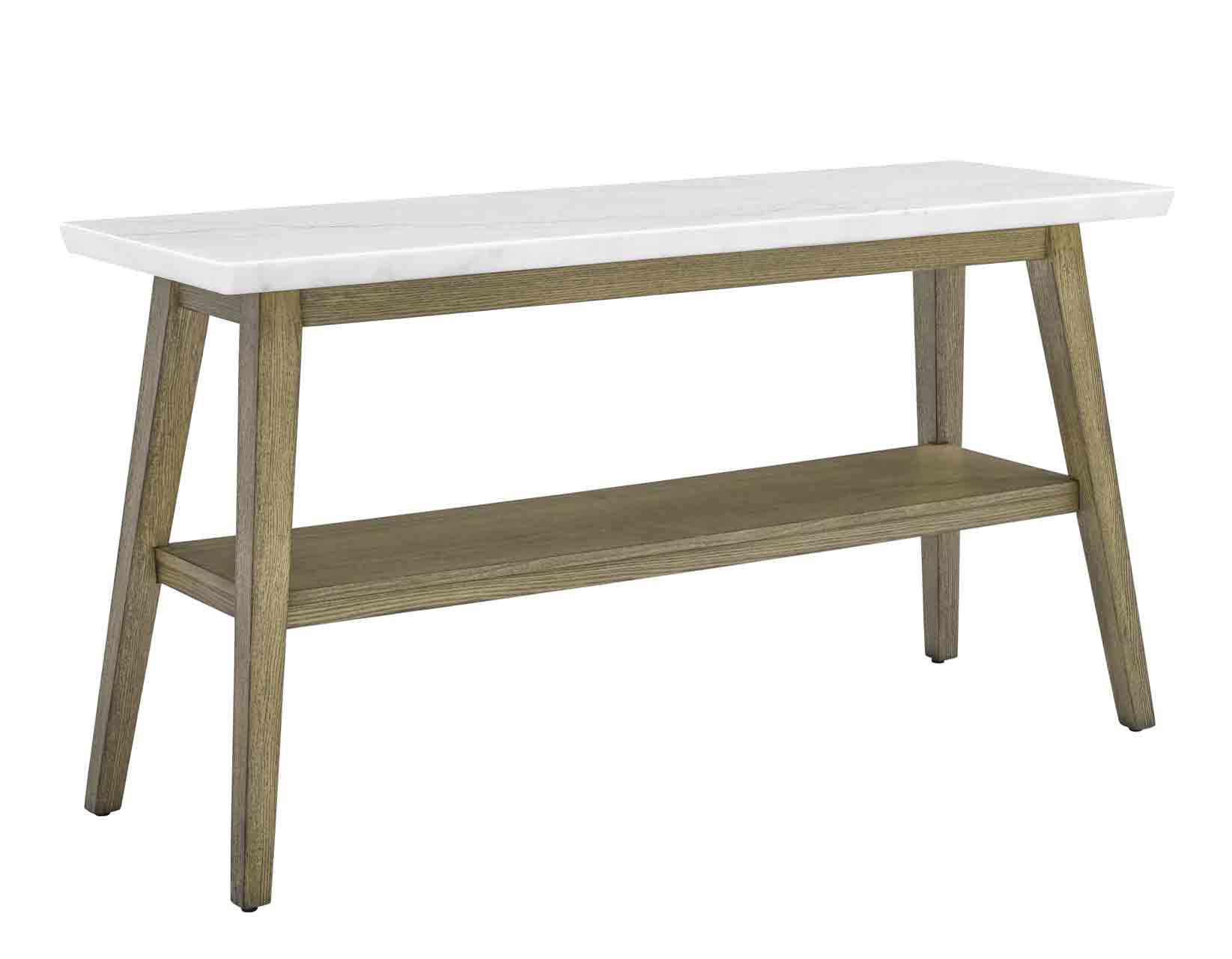 Vida White Marble Top 3-Piece Table Set - Image 3