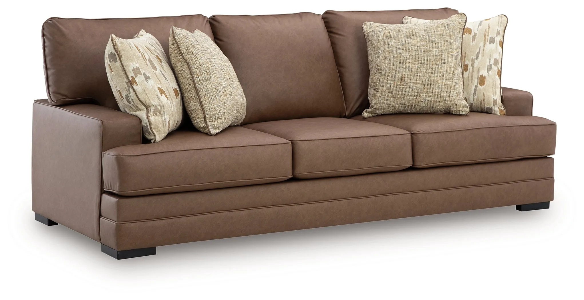 VillaCourt Caramel Sofa - Image 2