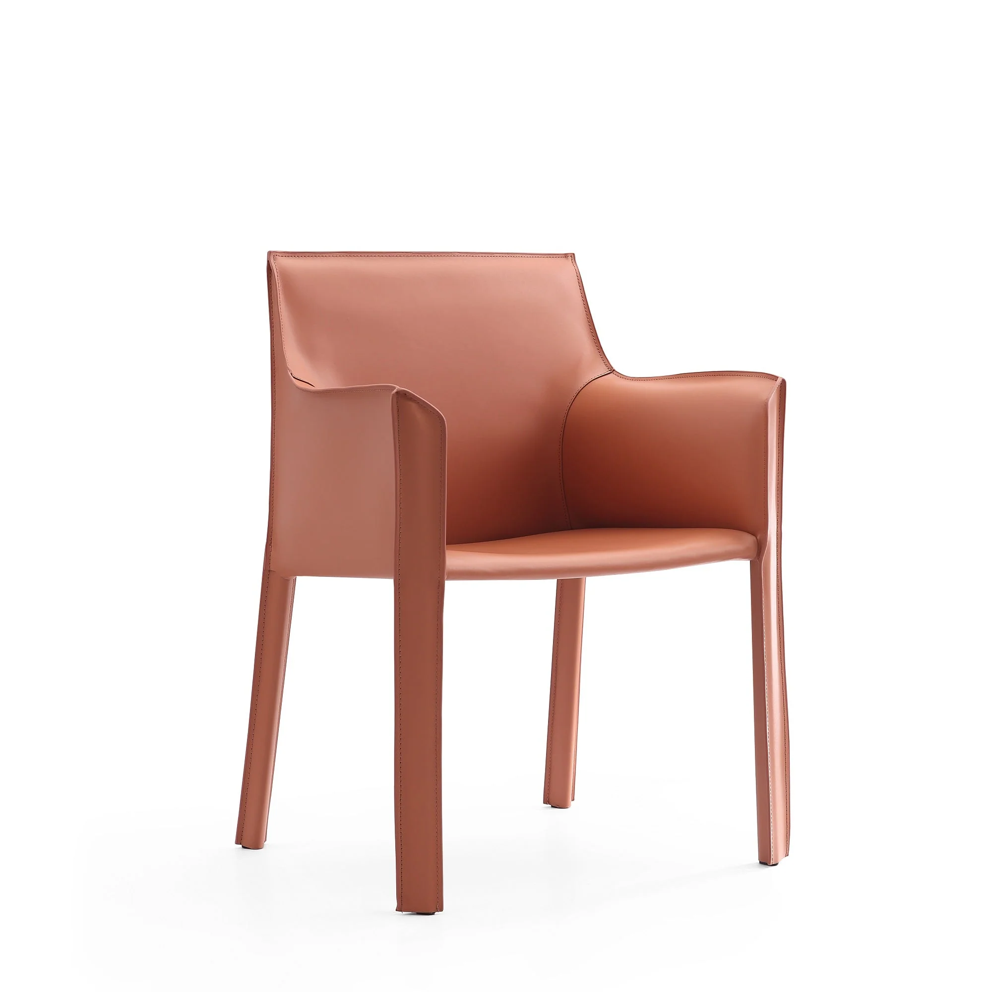 Vogue Arm Chair in Clay (set of 2) - Image 4