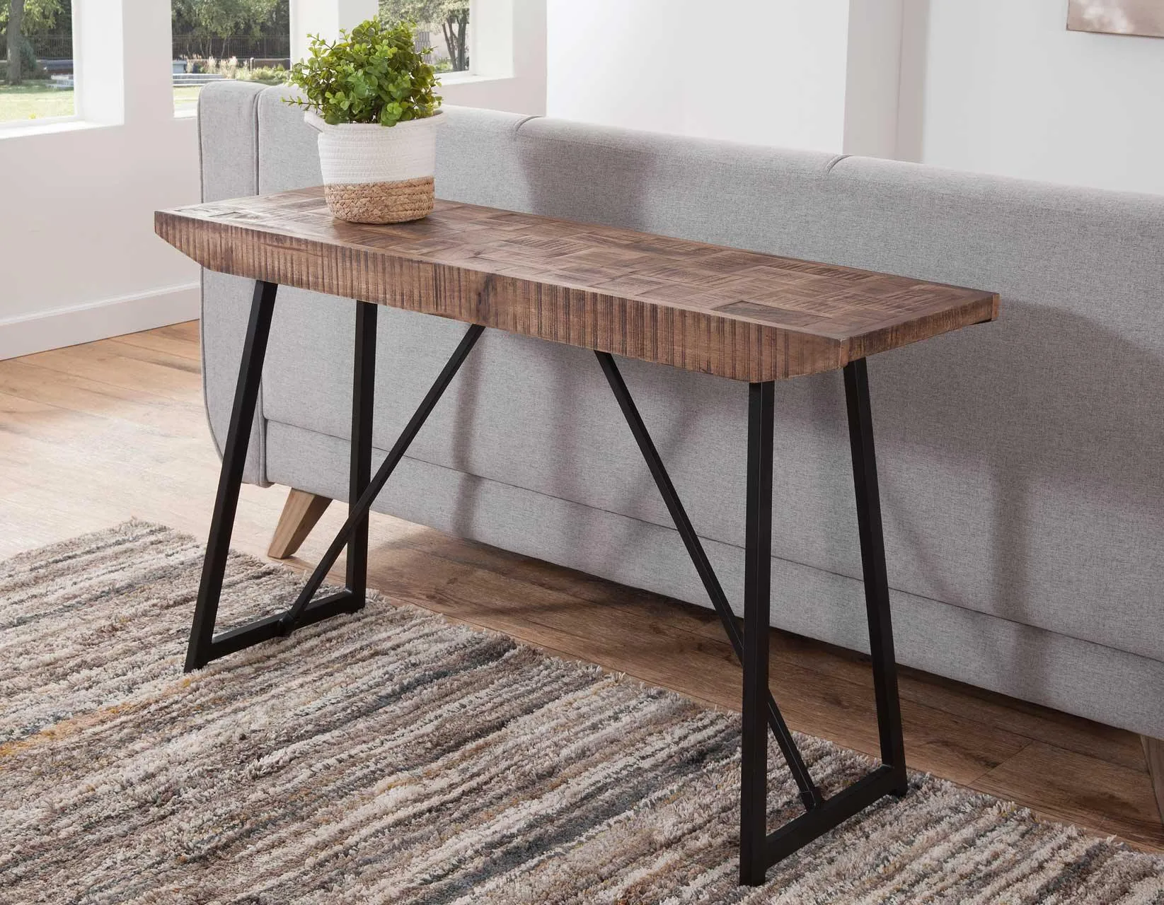 Walden Parquet End Table - Image 5